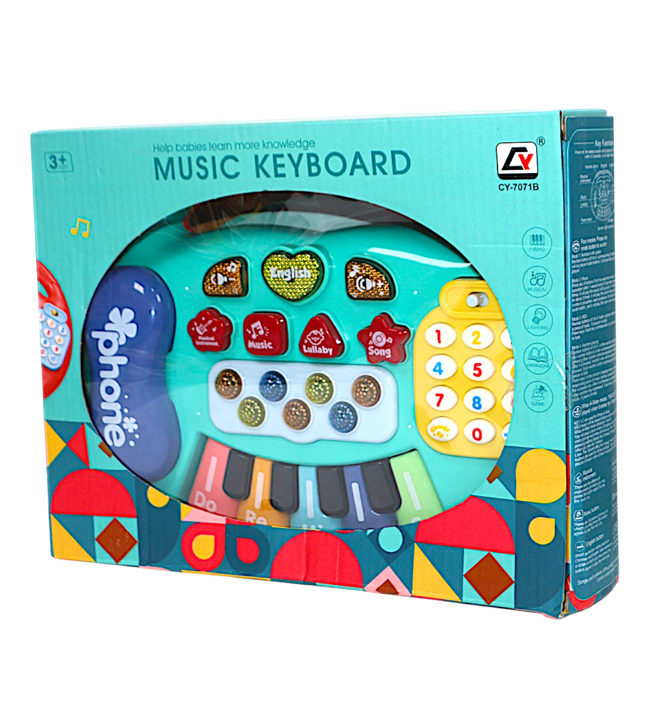 musical keyboard & telephone - Image 2
