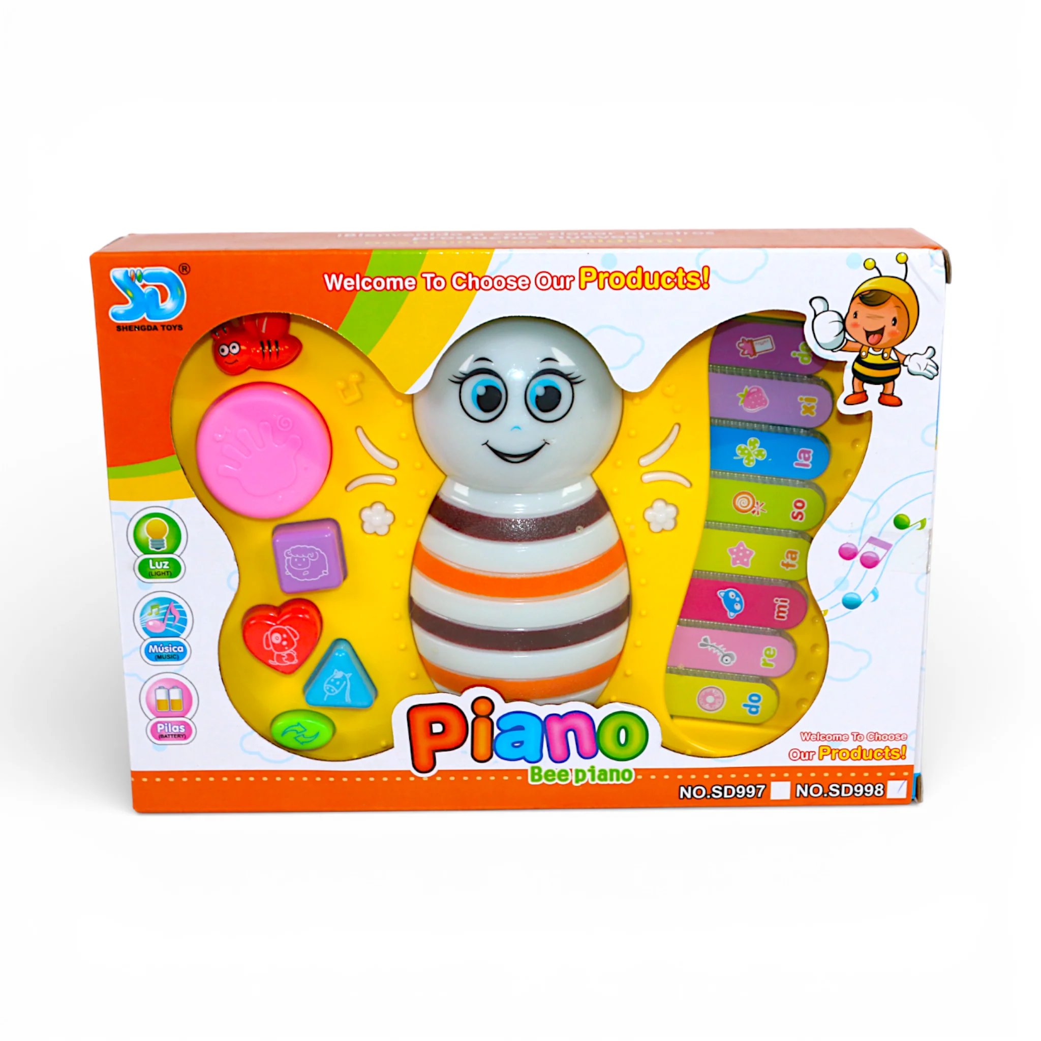 musical piano butterfly china sd998 - Image 2
