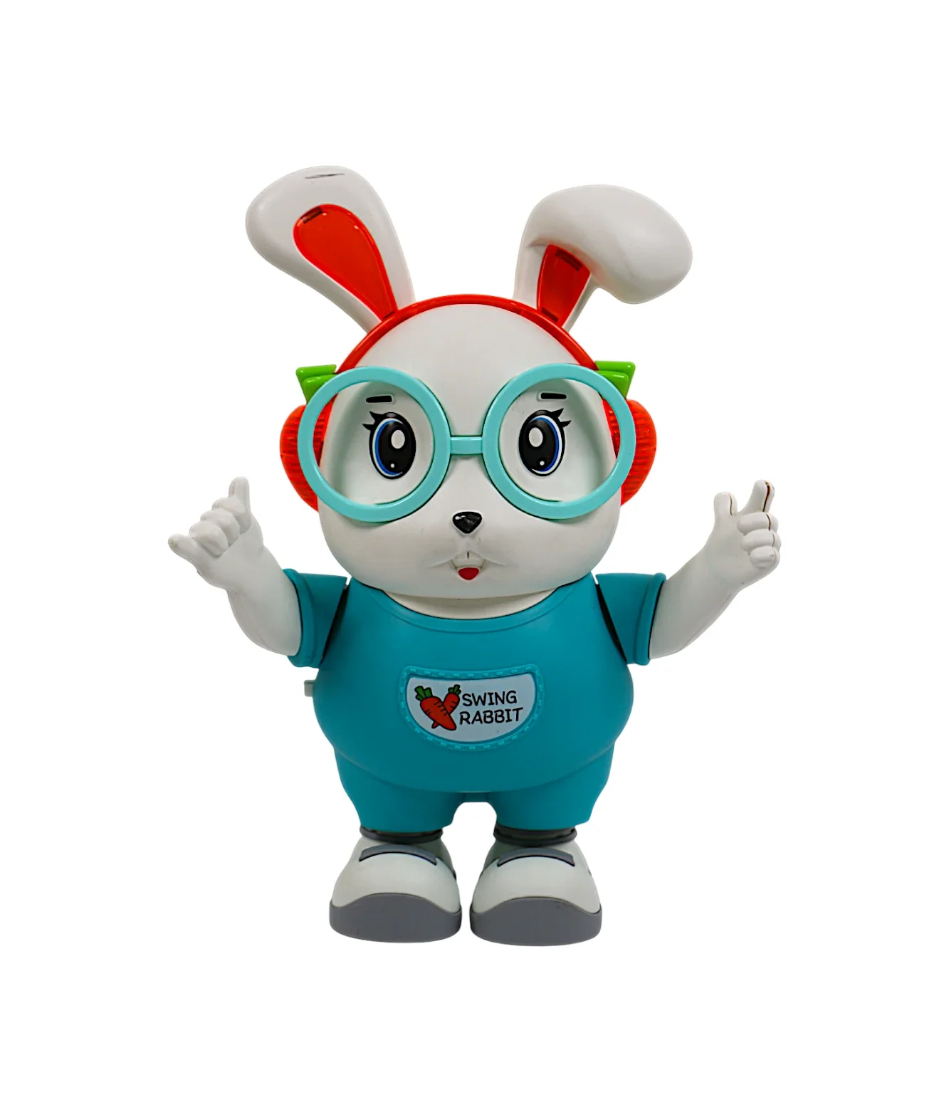 musical rabbit dance with lights