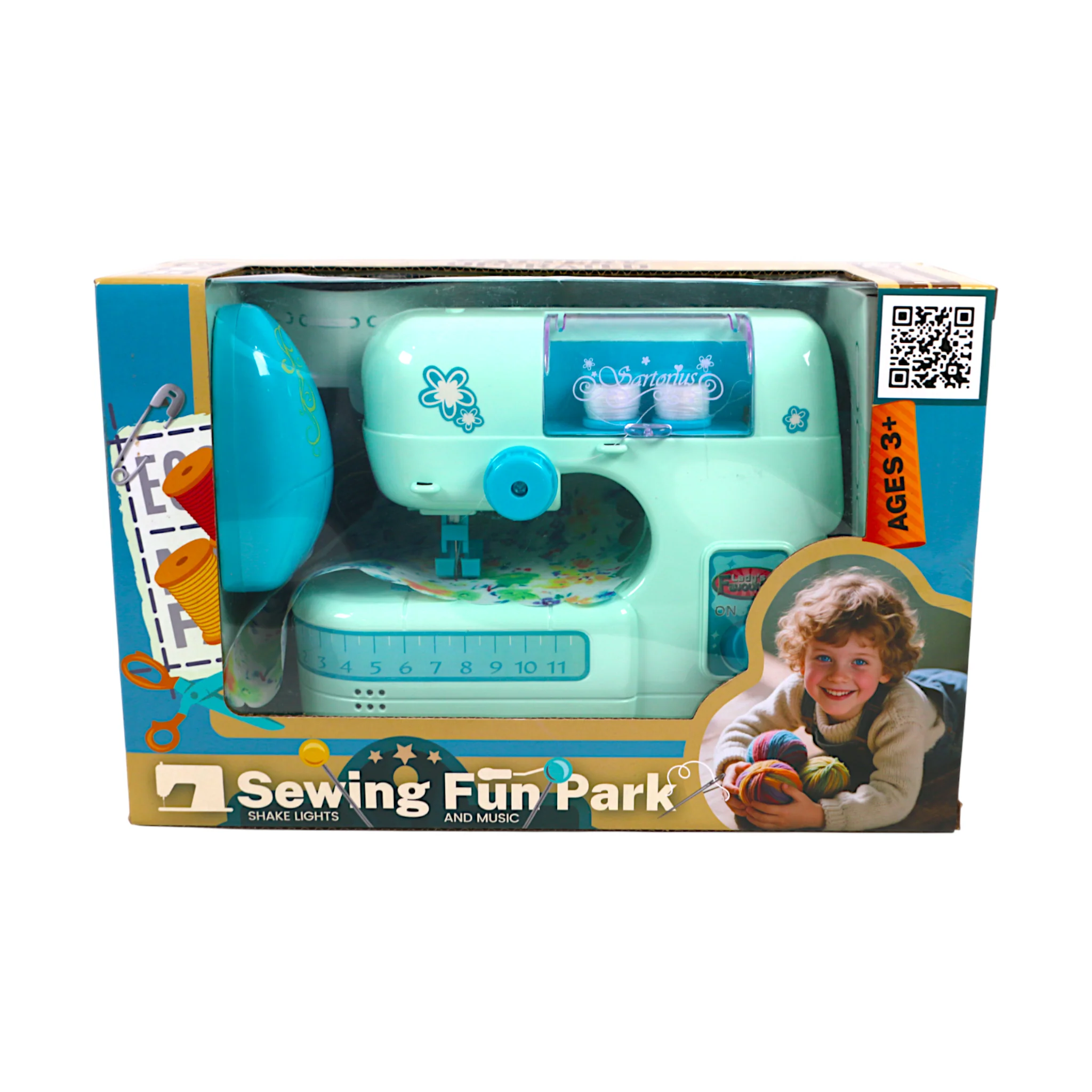 musical sewing machine set with lights china - Image 2