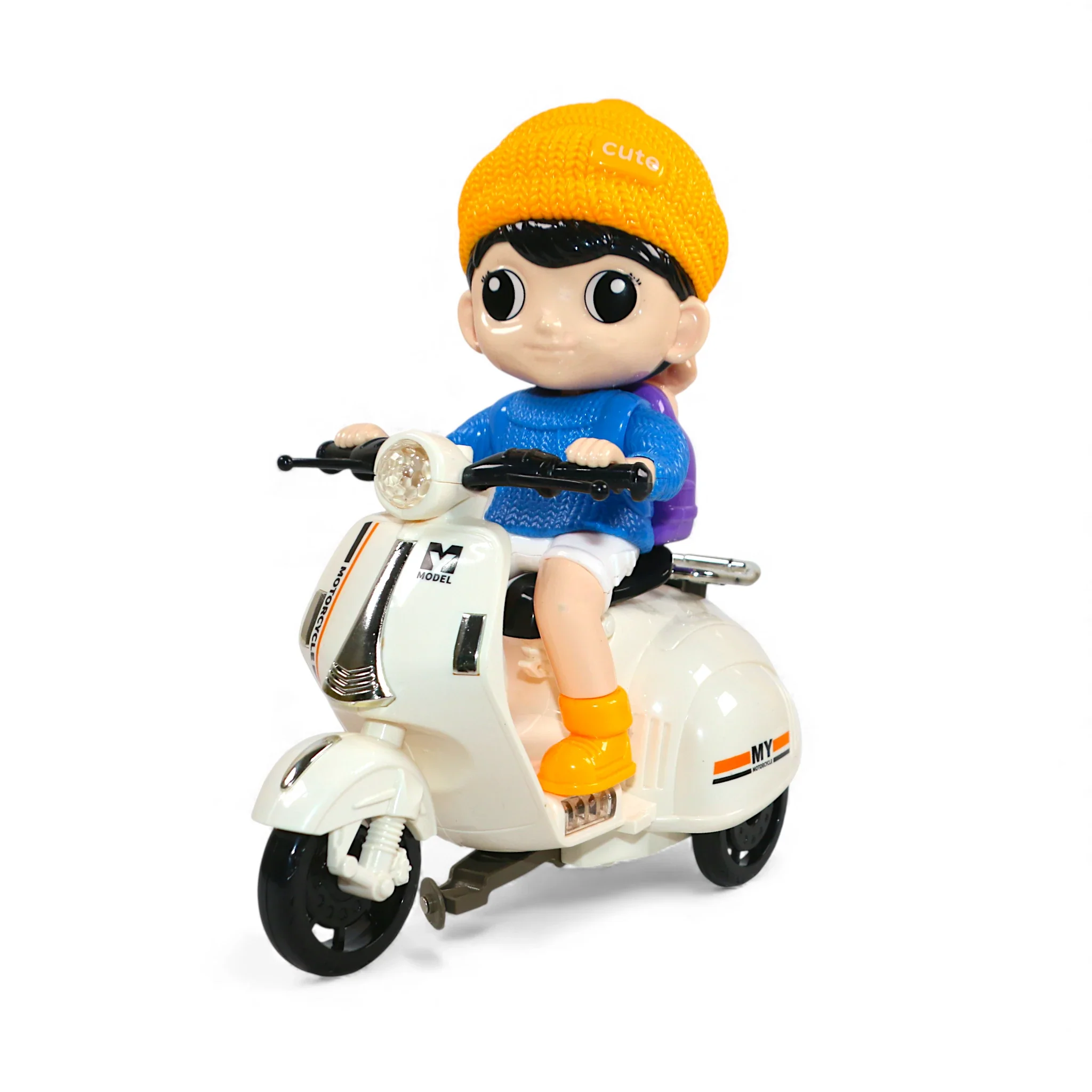 musical stunt vespa girl 360 with lights china - Image 2