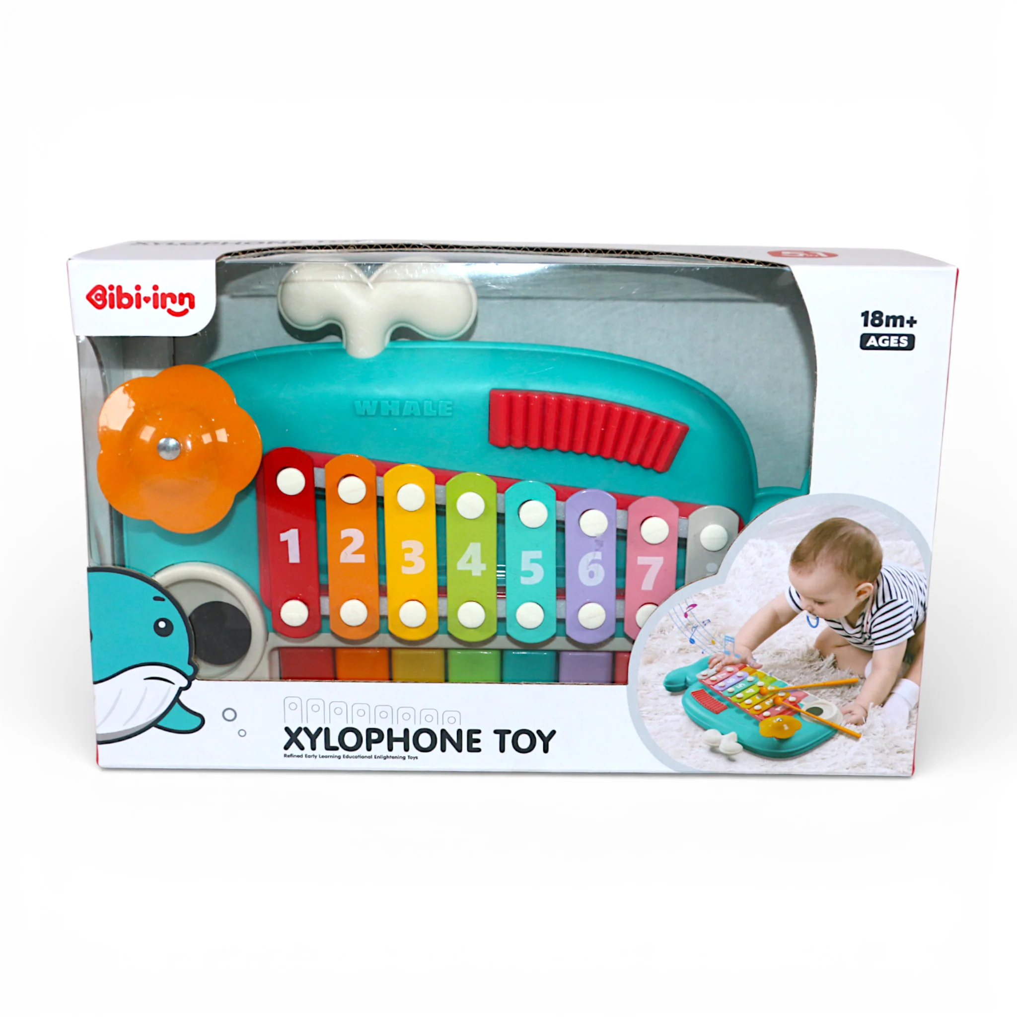 musical whale xylophone 8keys china - Image 2