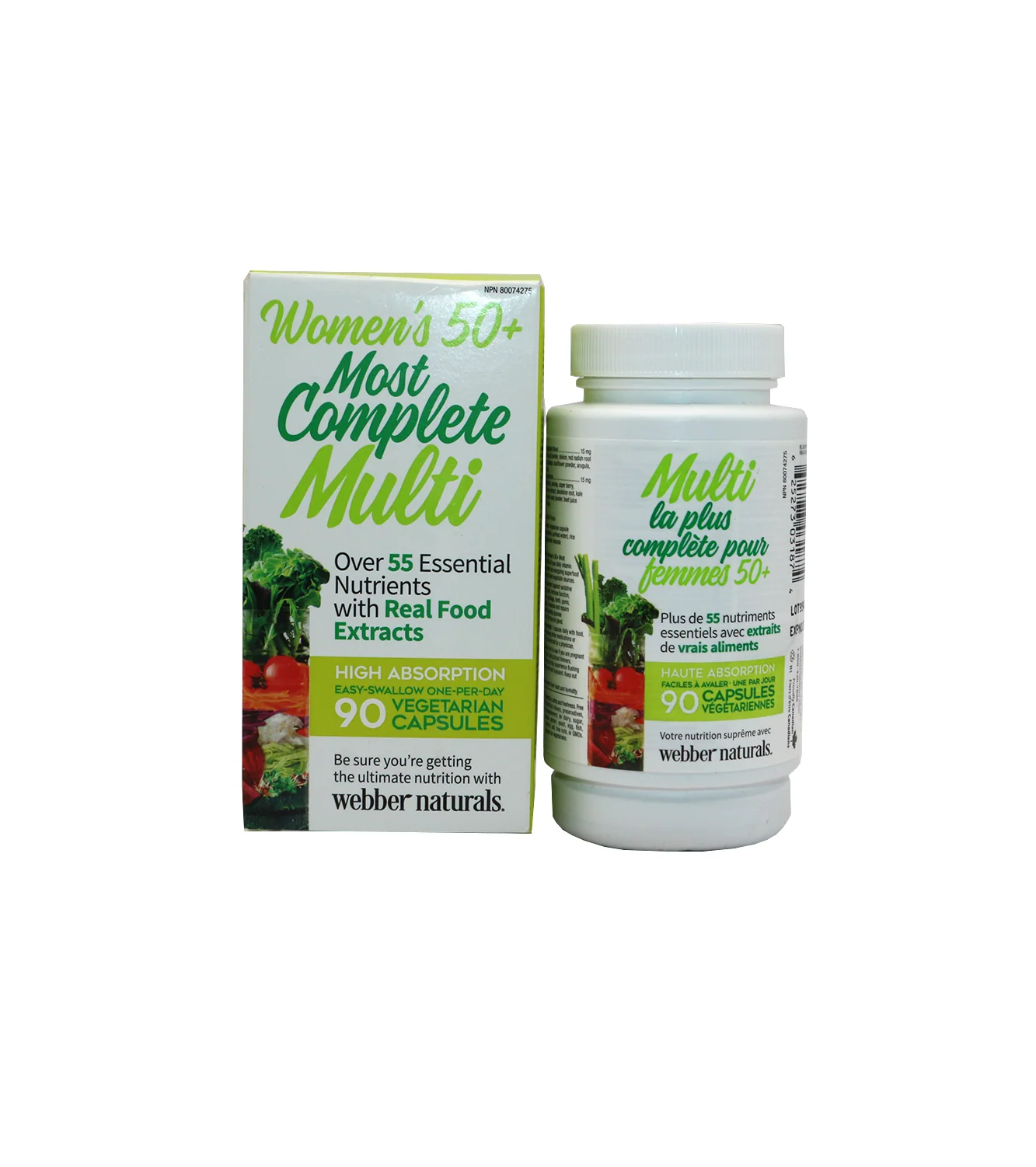 webber naturals cap women 50+ most complete multi 90p 1s