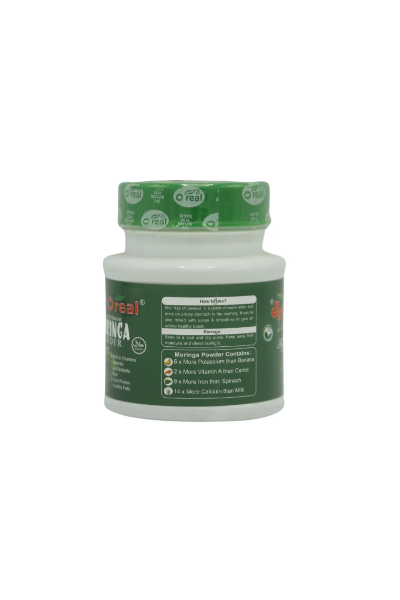o real moringa powder 50g - Image 2