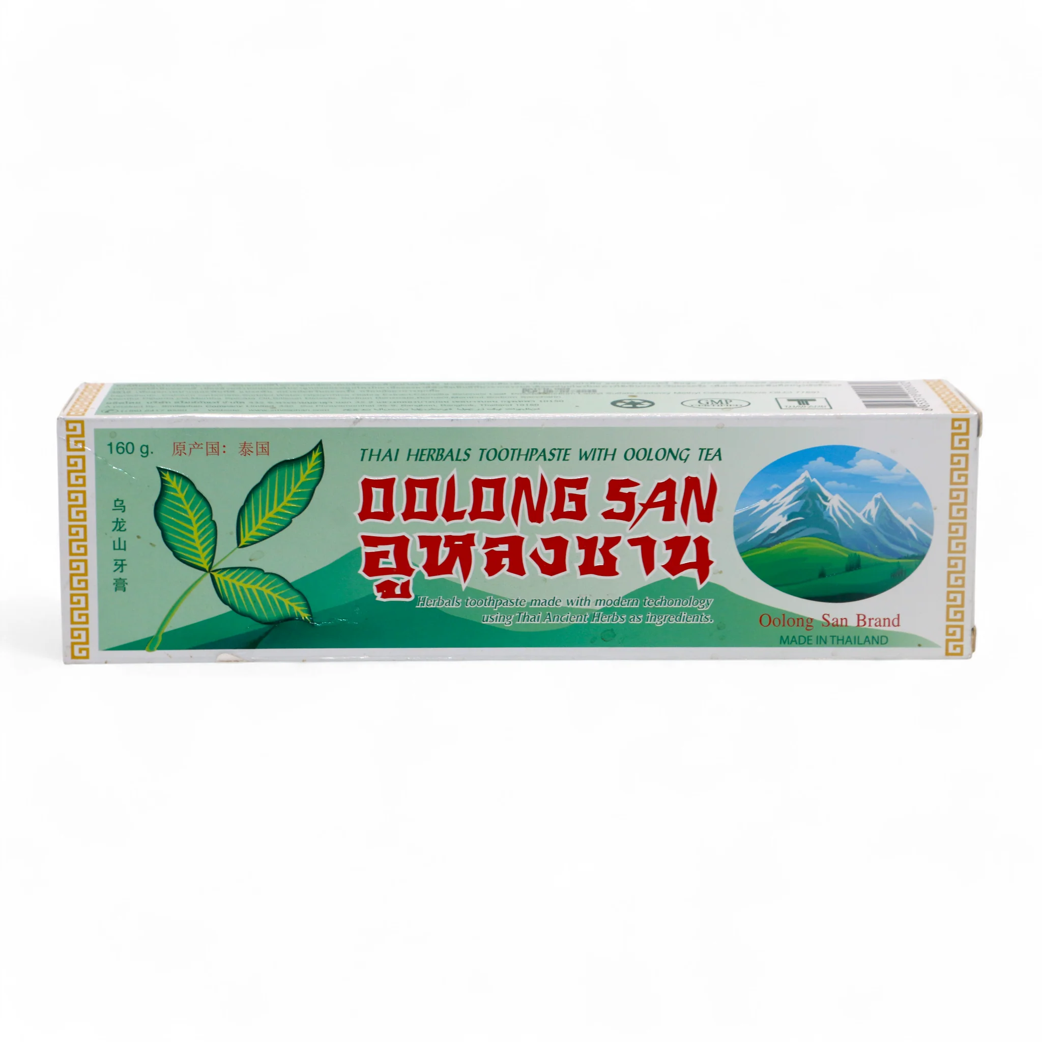 oolong san herbal toothpaste with oolong tea 160g thailand
