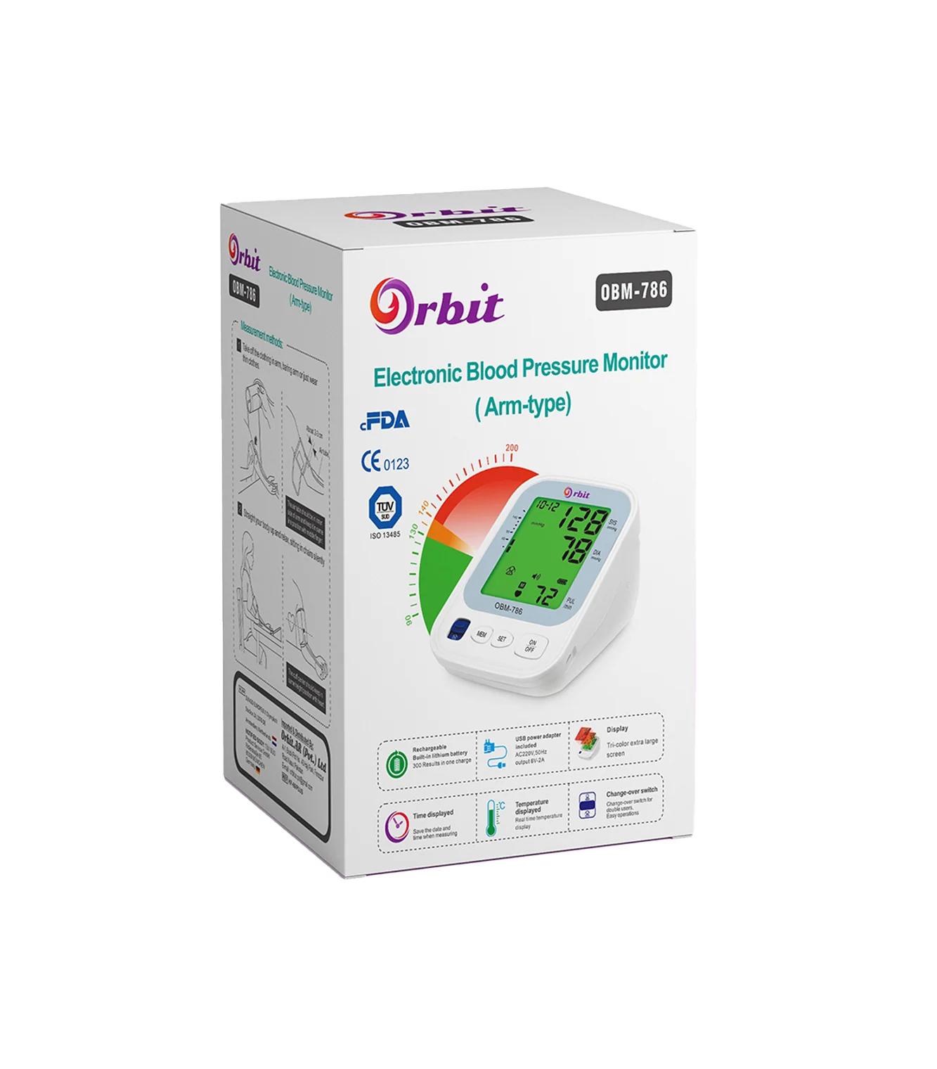 orbit bp meter obm 786 - Image 2
