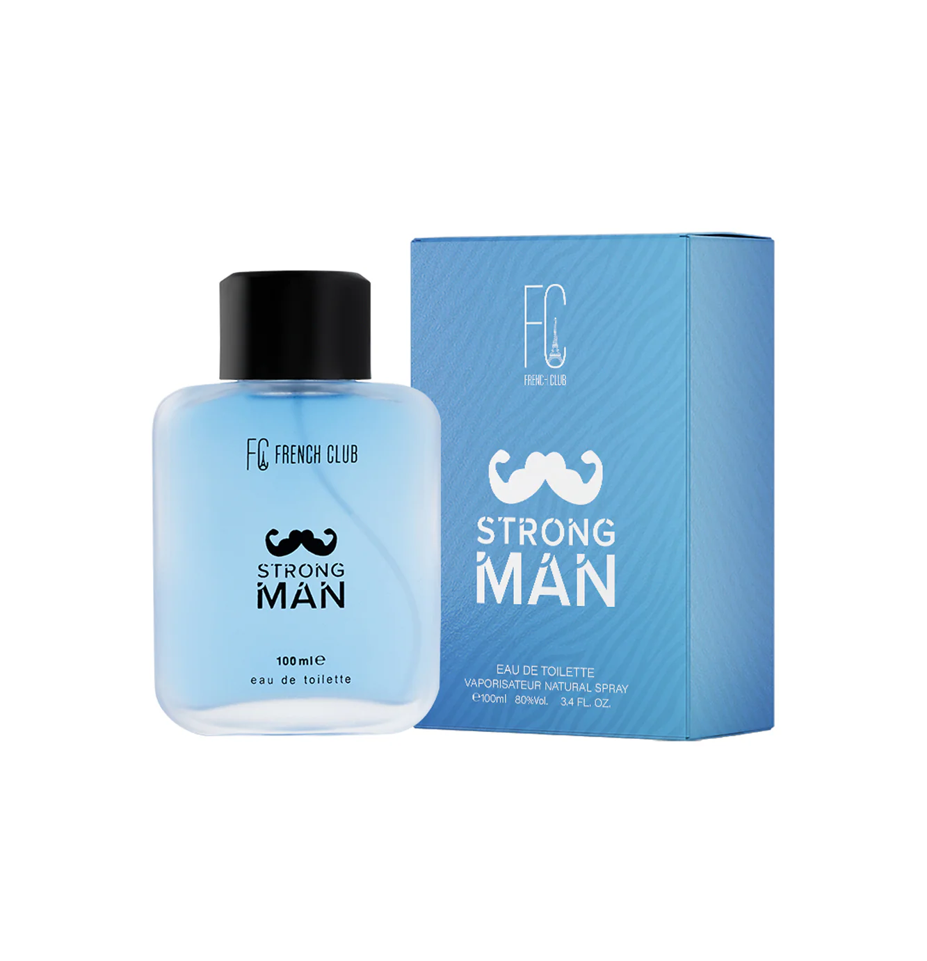 french club perfume strong man 100ml for men - Image 2