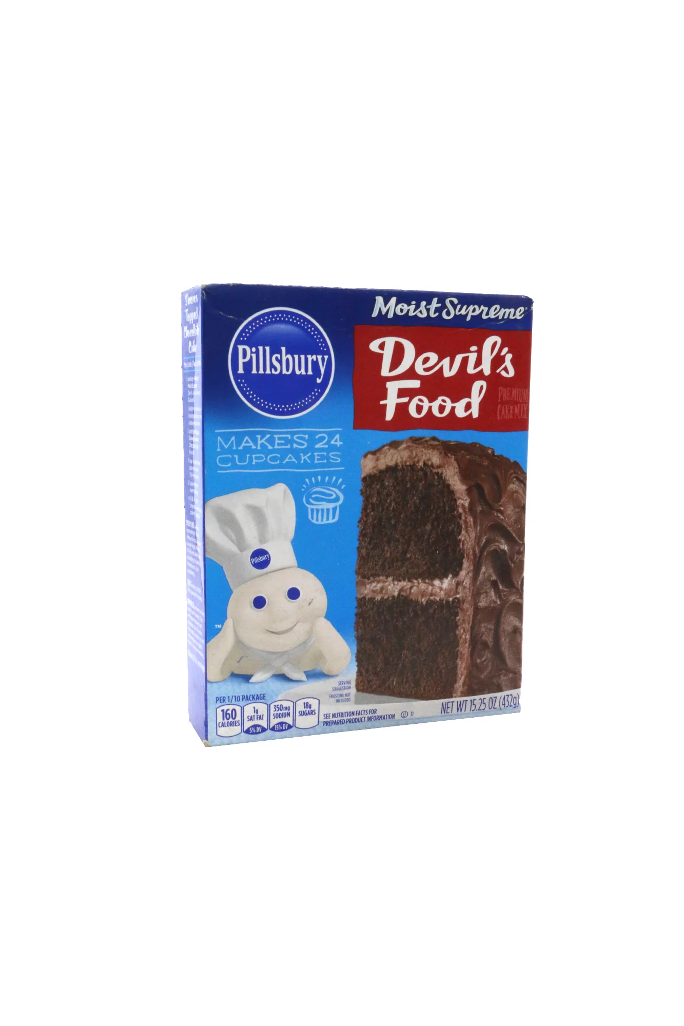 pillsbury moist supreme devils food cake mix 432g