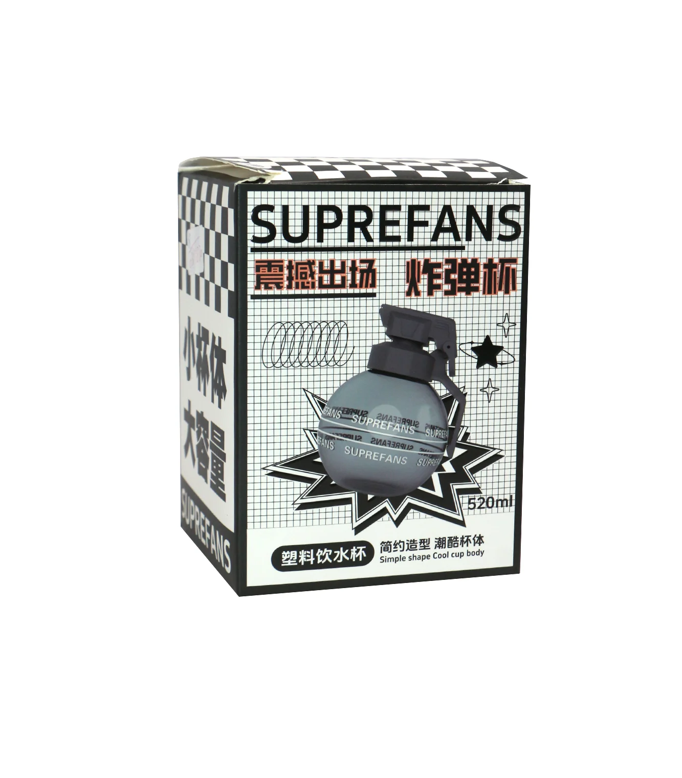 plastic bottle 520ml bomb china kt-1148 - Image 3