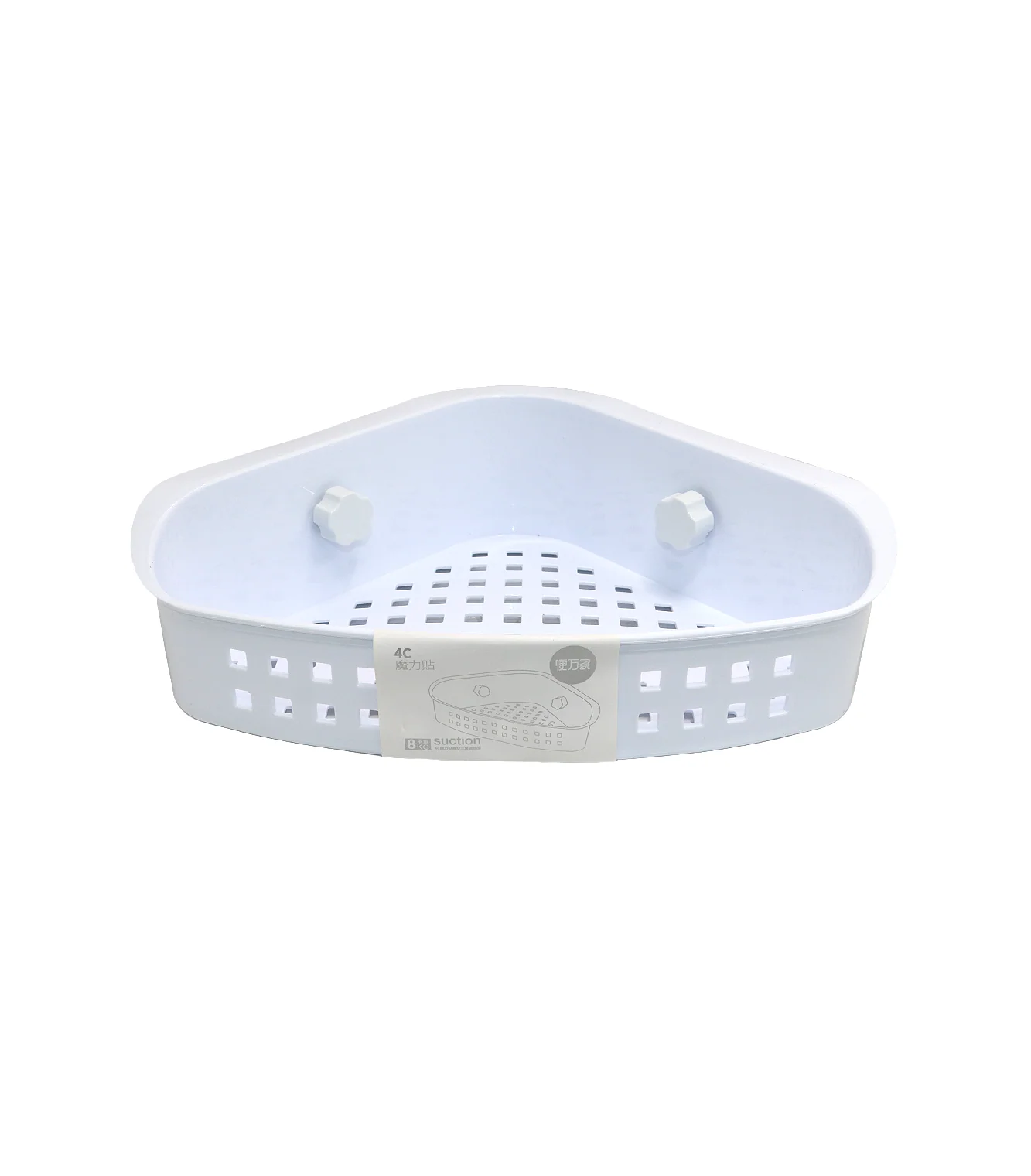 plastic corner bath shelf china 1208 - Image 2