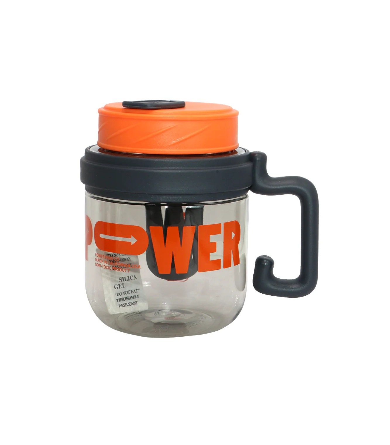 plastic detox mug with straw 880ml china g749 - Image 2