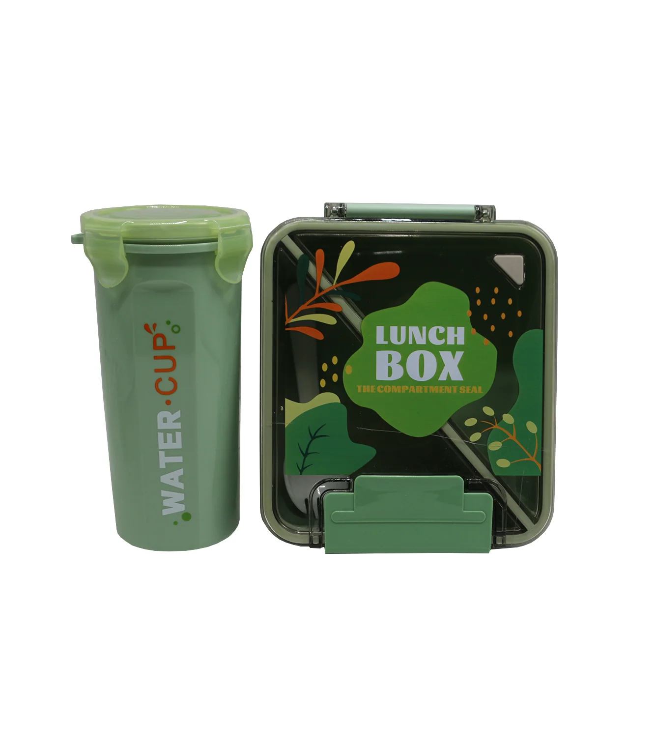 plastic lunch box & bottle china 6130 - Image 2