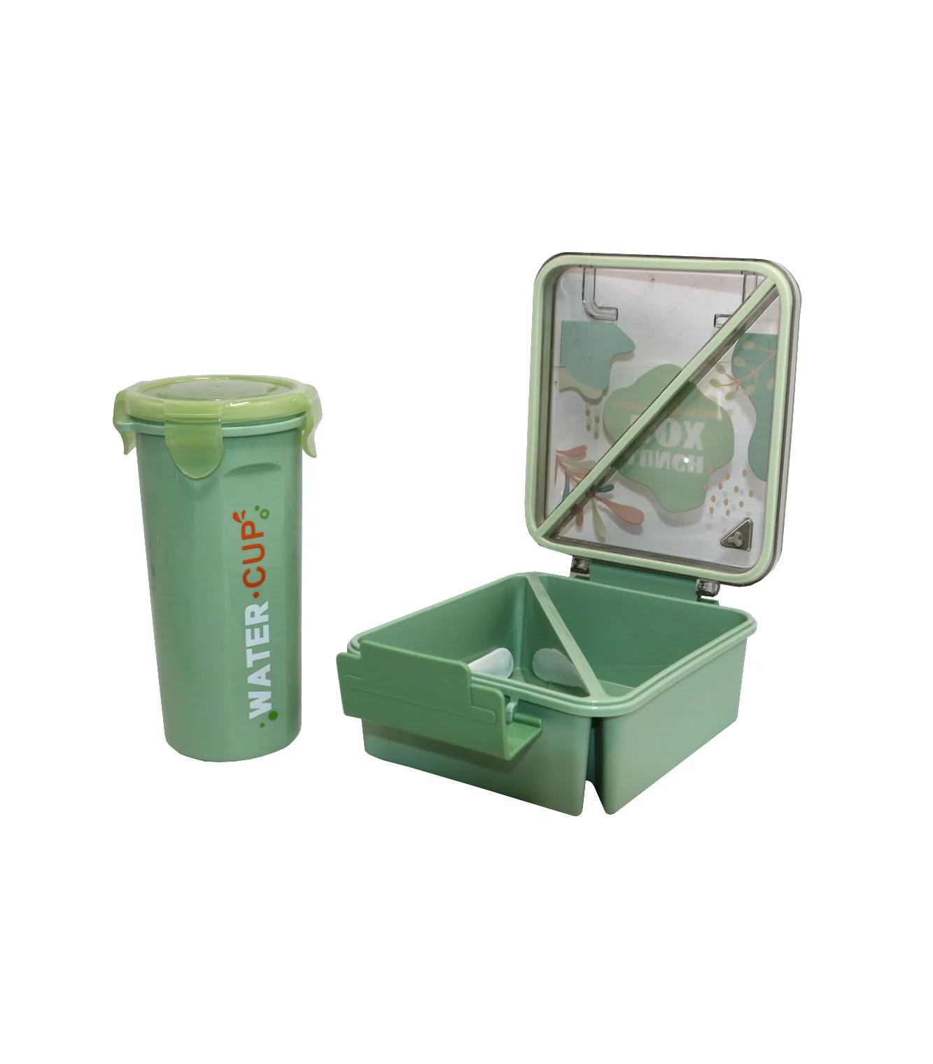 plastic lunch box & bottle china 6130 - Image 3