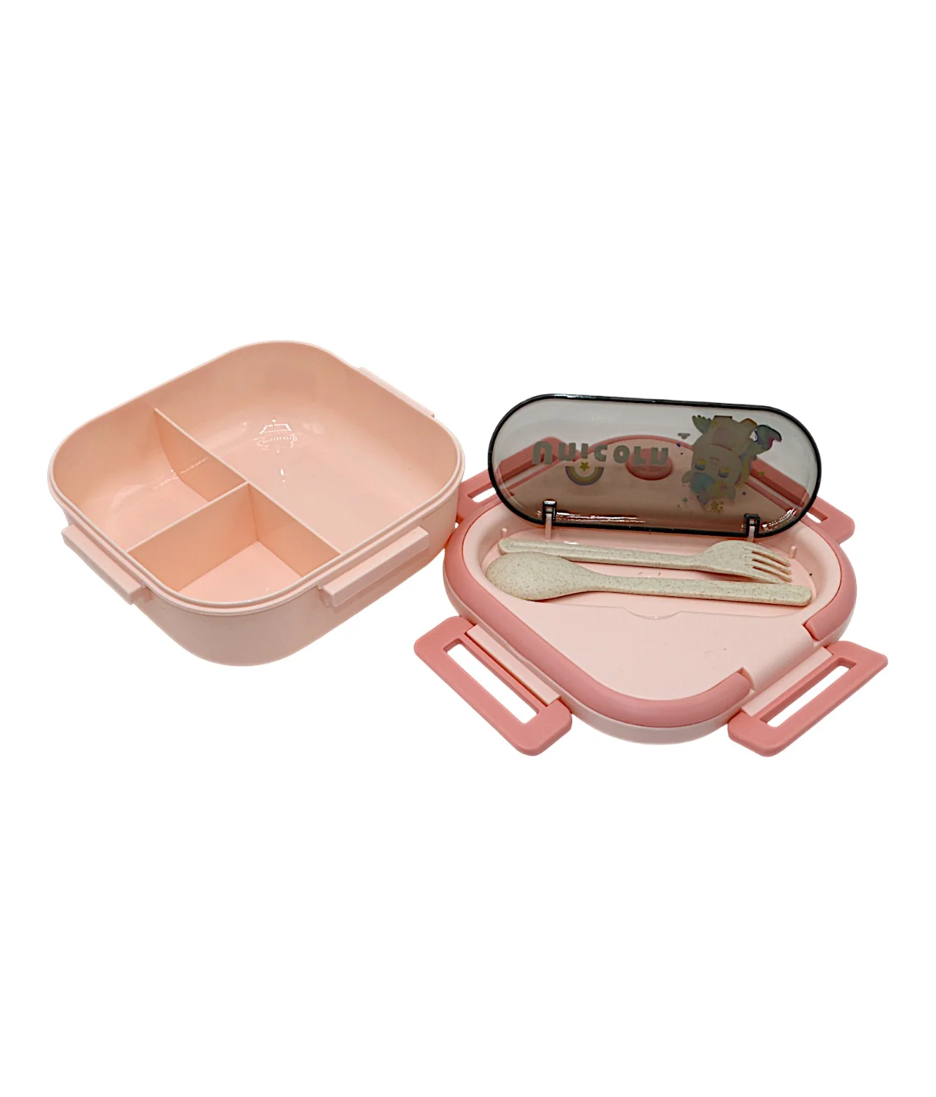 plastic lunch box china 6615 - Image 2