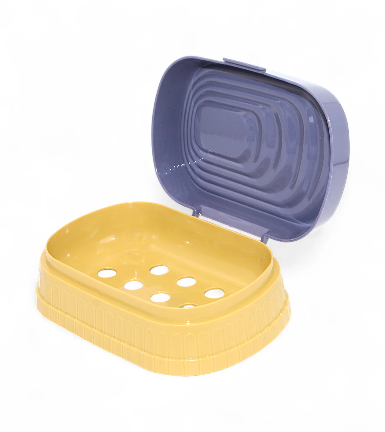 plastic soap dish & lid china 2259 - Image 2