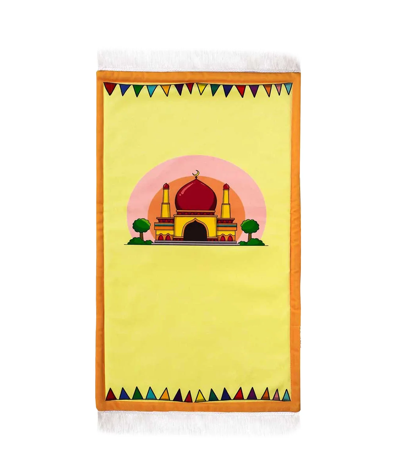 prayer mat with foam stuffed 56x90cm pak d097 - Image 2