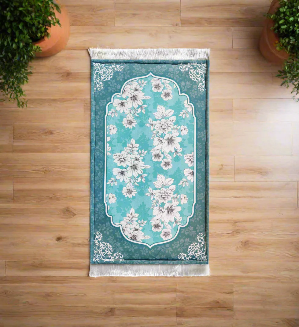 prayer mat with foam stuffed 56x90cm pak d108