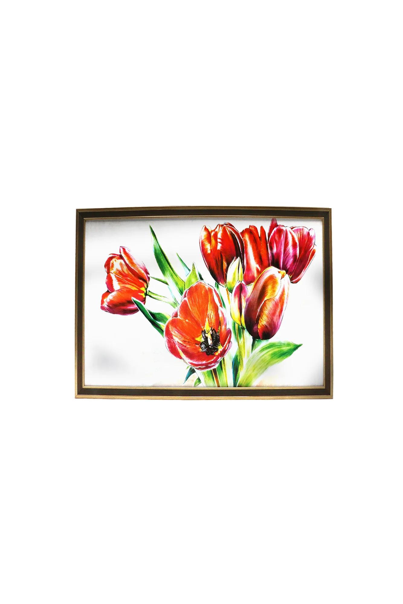 printed card frame scenery 31x54cm china d852 - Image 3
