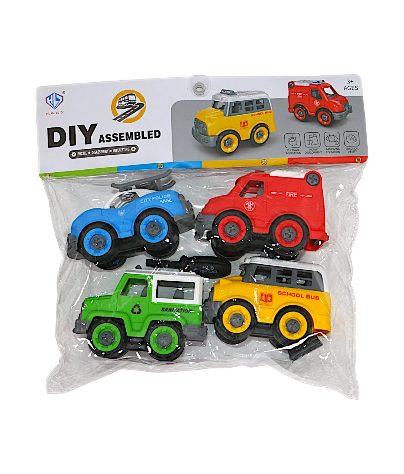 puzzle dinky 4pc - Image 2
