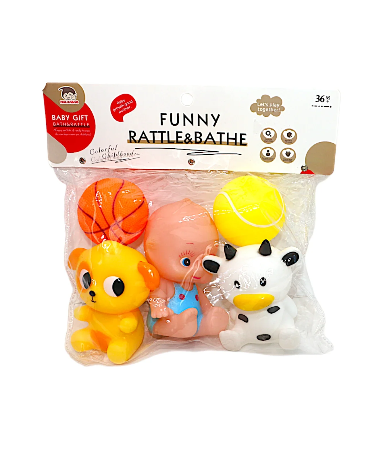 pvc cocomelon chu chu set 5pc t658 - Image 2