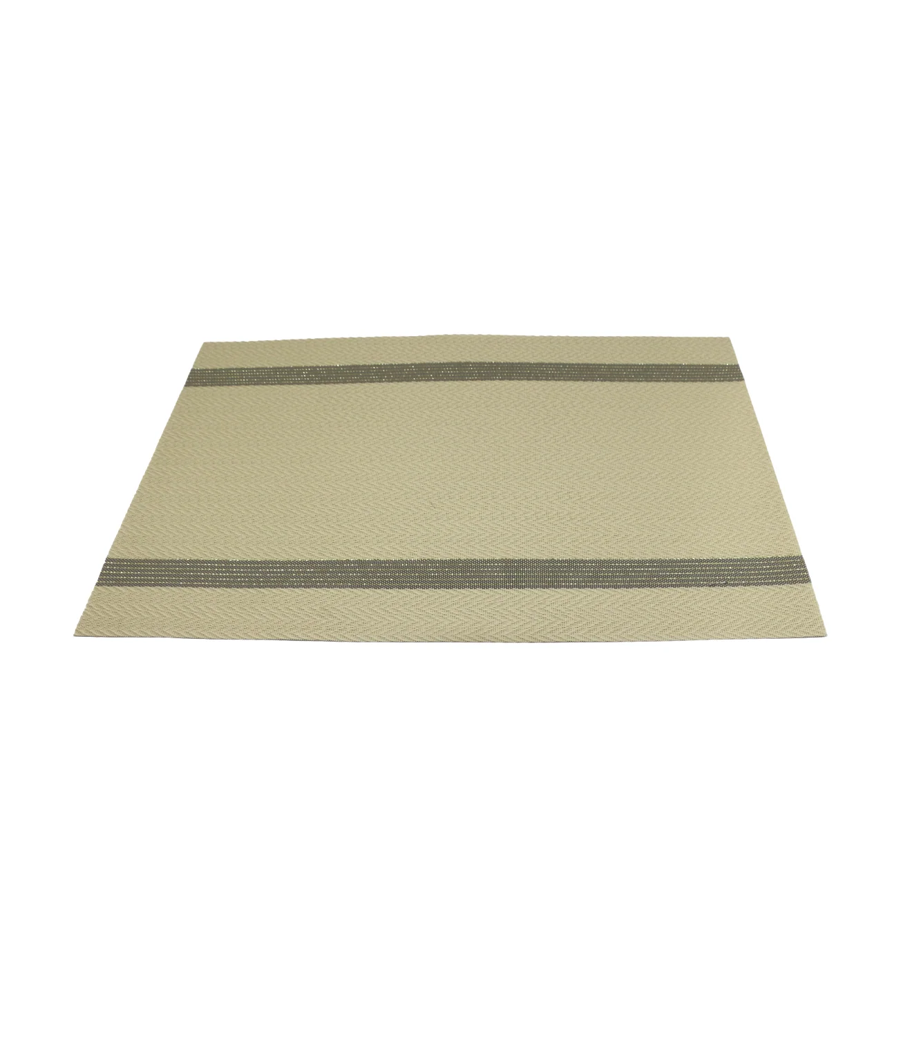 pvc table mat 1pc 45x12cm black & golden lines china d688 - Image 3