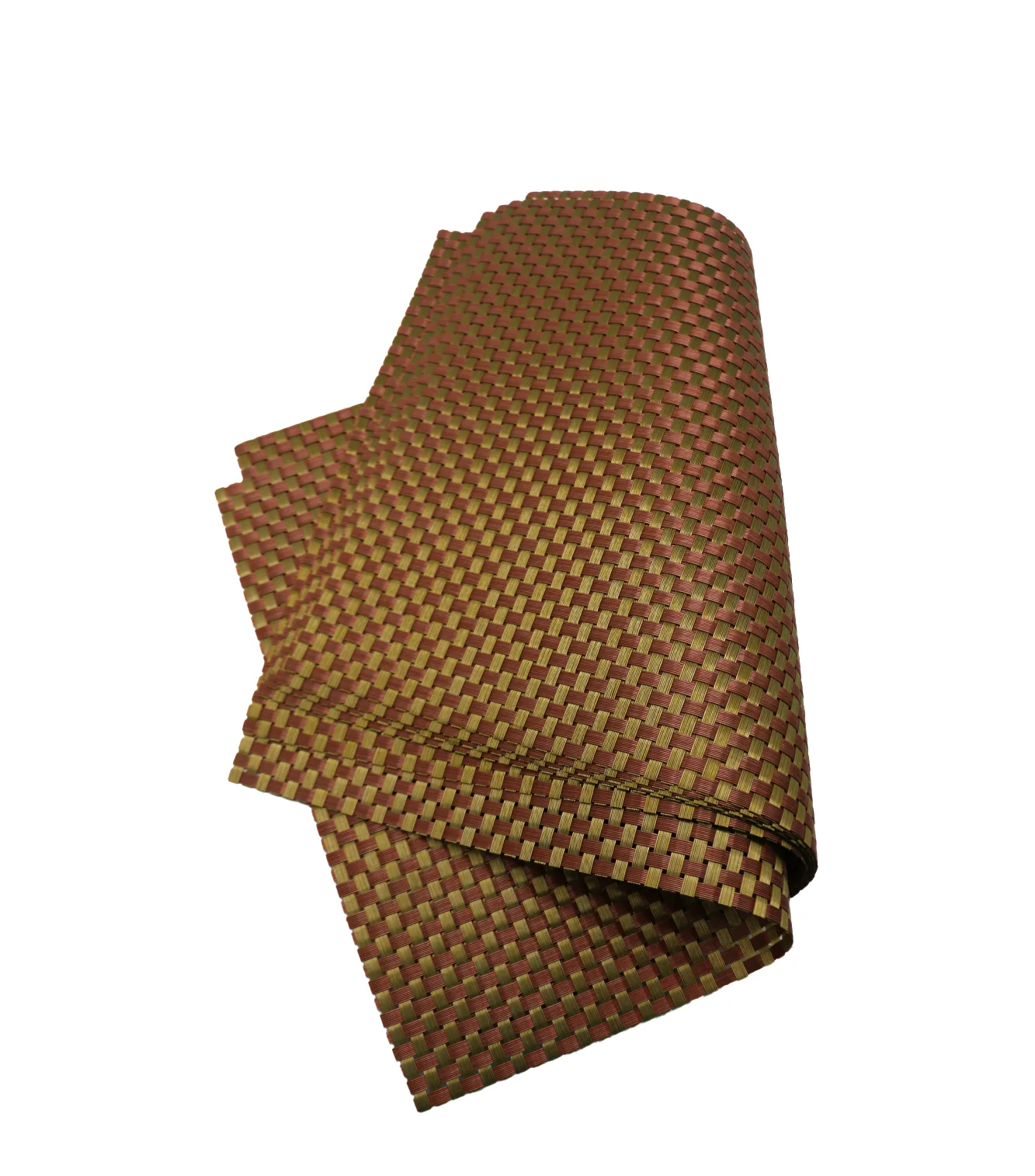 pvc table mat 1pc 45x12cm copper & green shade china d803 - Image 2