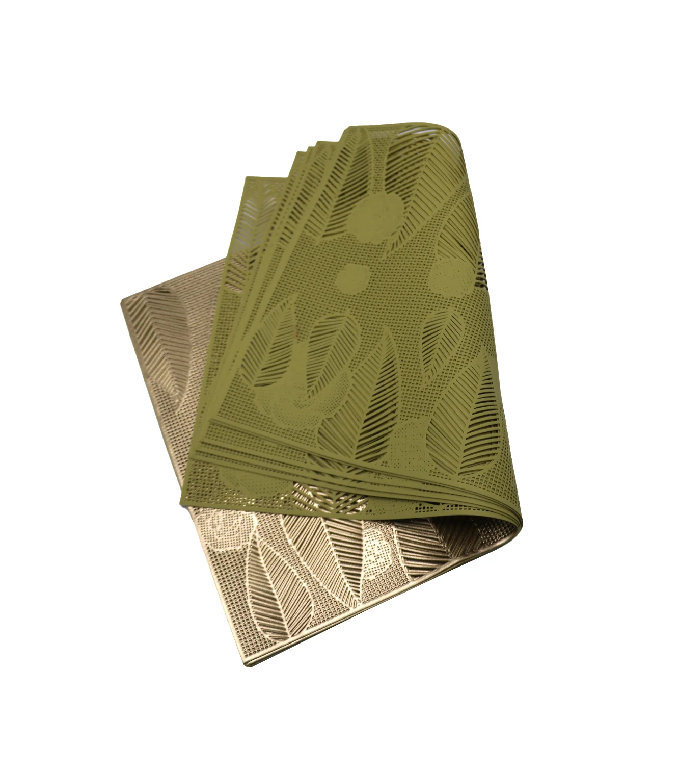 pvc table mat 1pc 45x12cm golden china d057 - Image 2