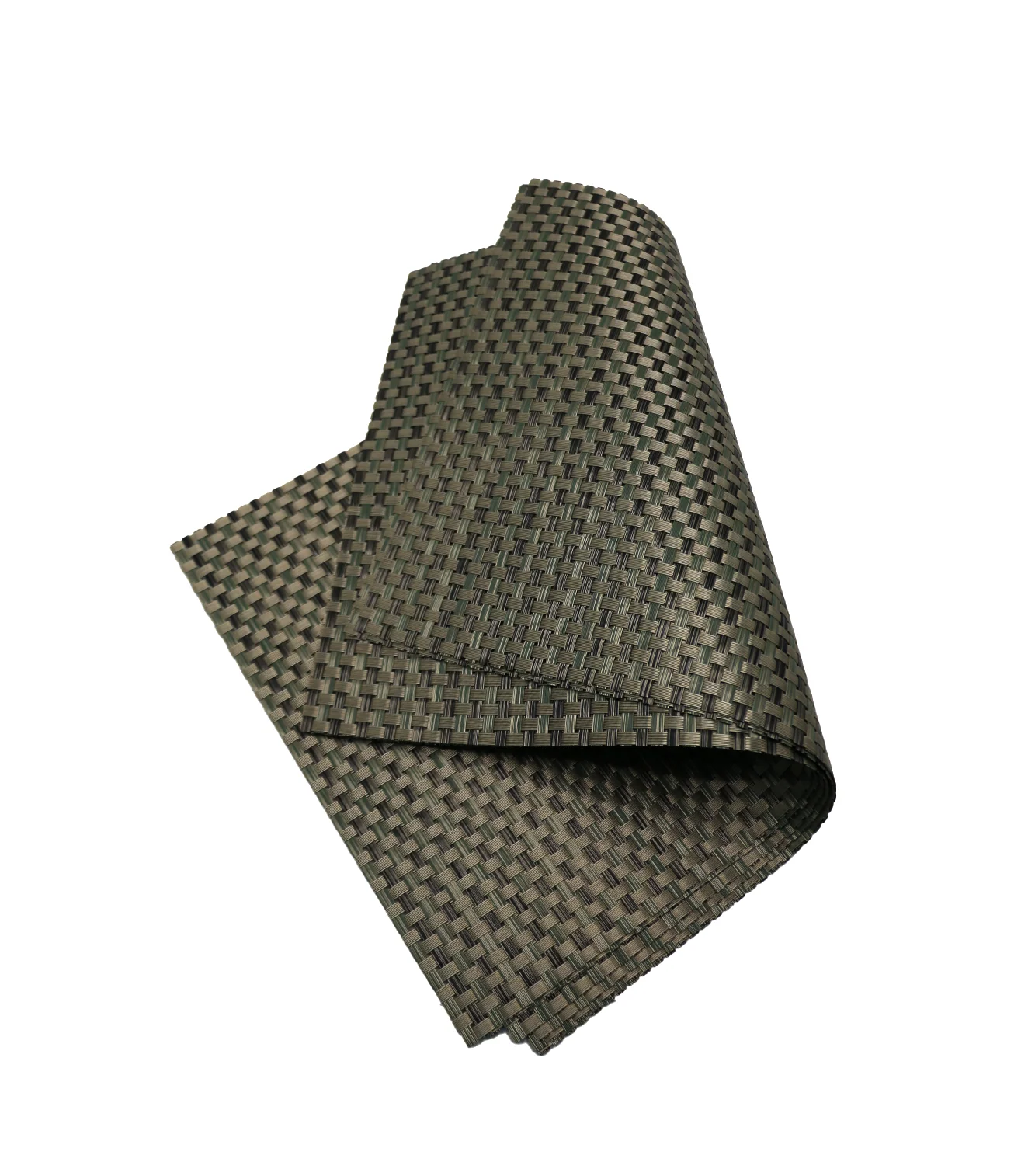 pvc table mat 1pc 45x12cm green & black shade china 2404-20 - Image 2