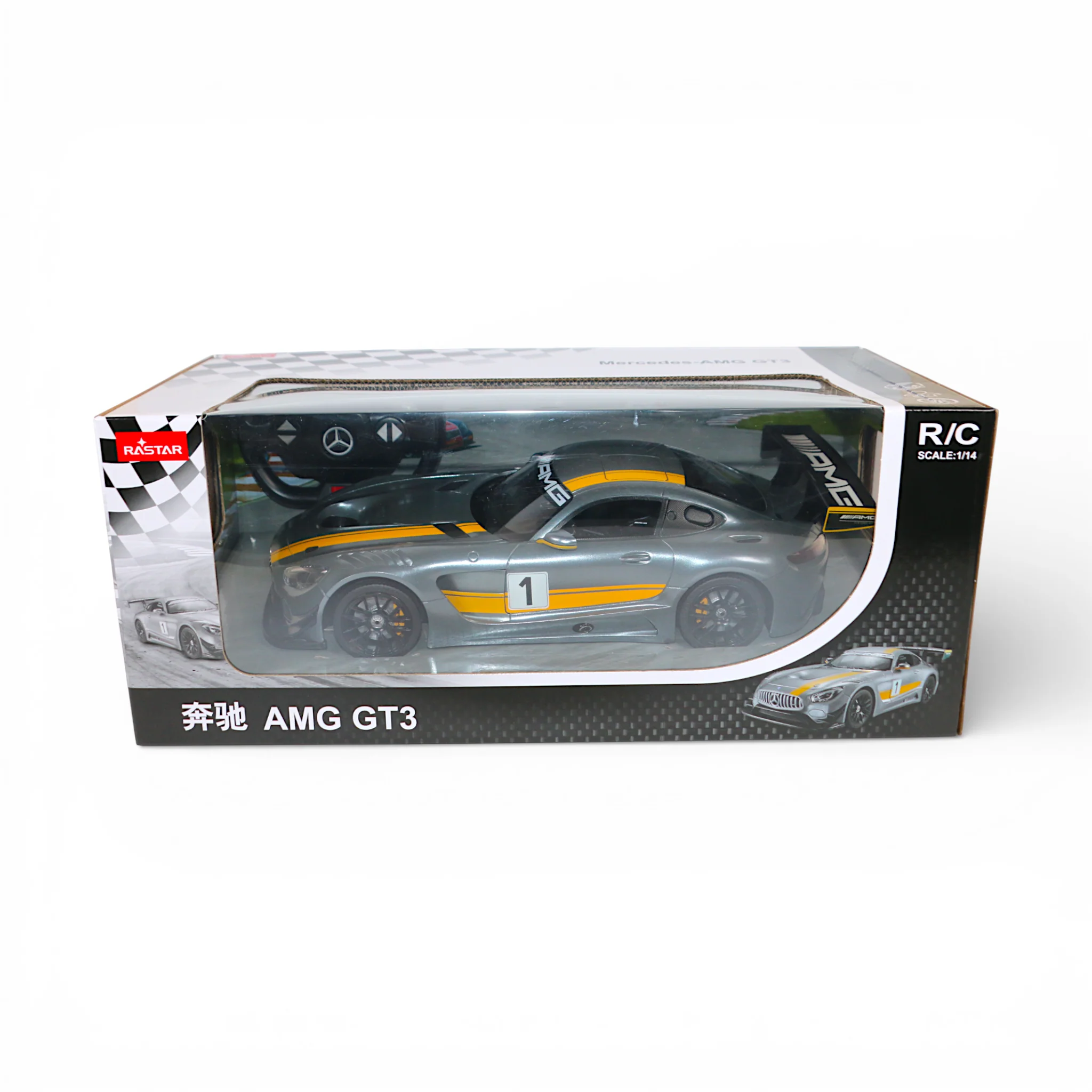 remote control car mercedes-amg gt3 chargeable with usb china - Image 2