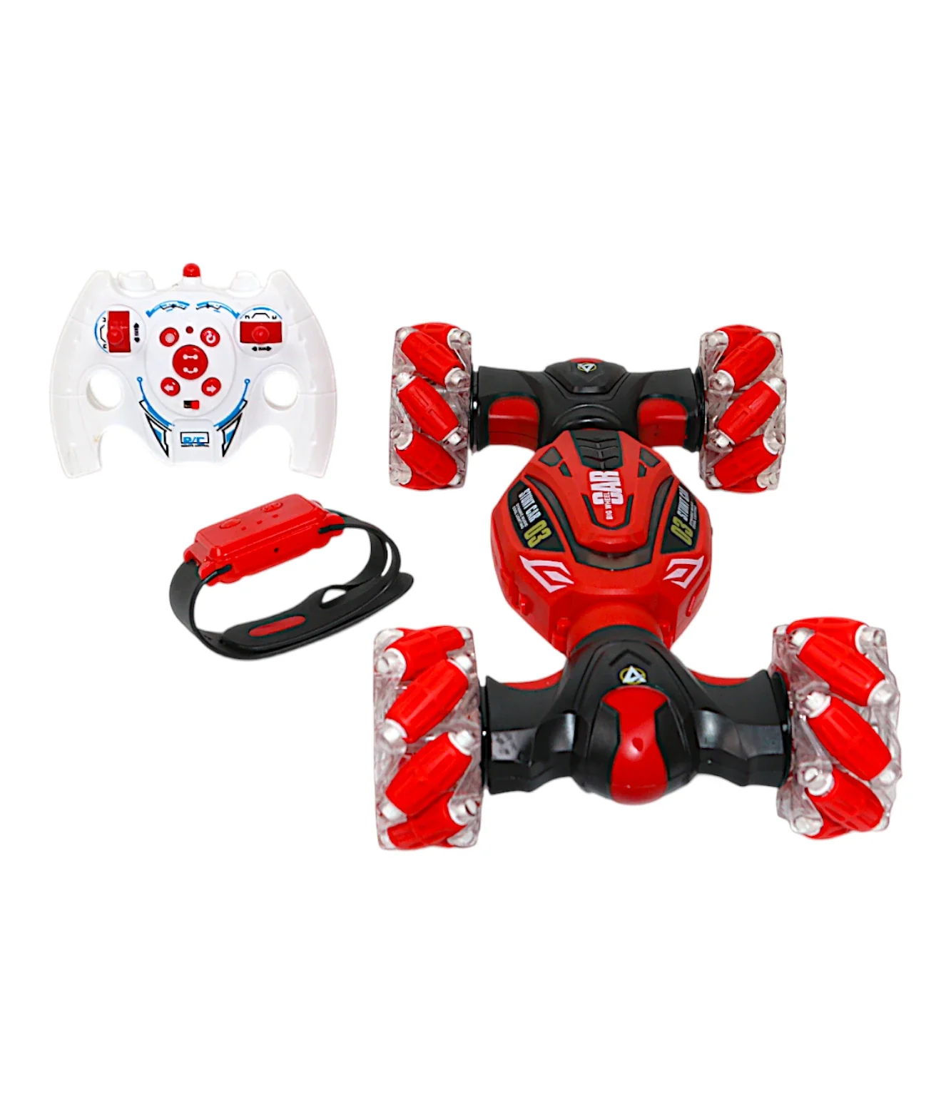 remote control twisted car with watch 2.4ghz 360 chargeable