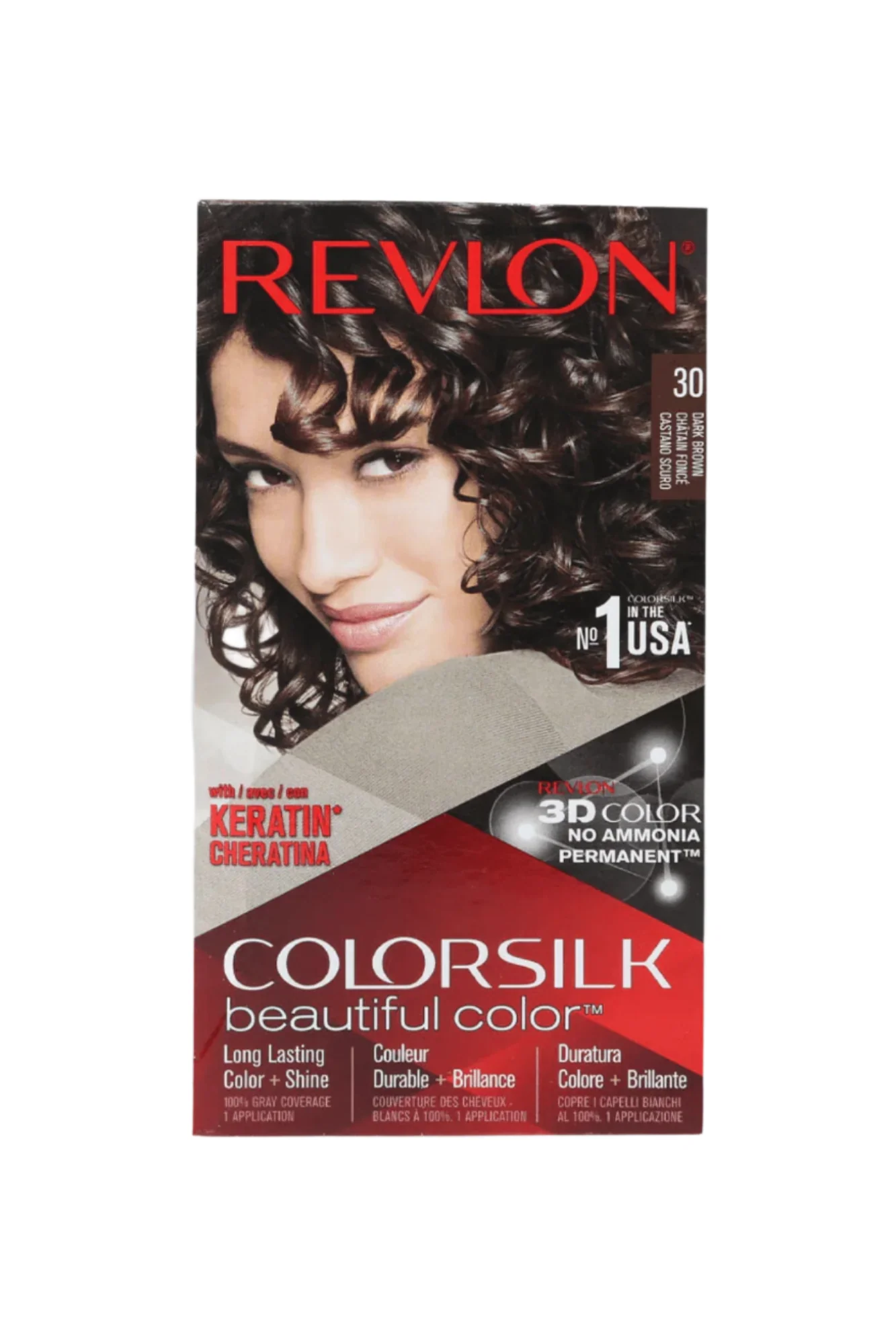 revlon hair color dark brown 30