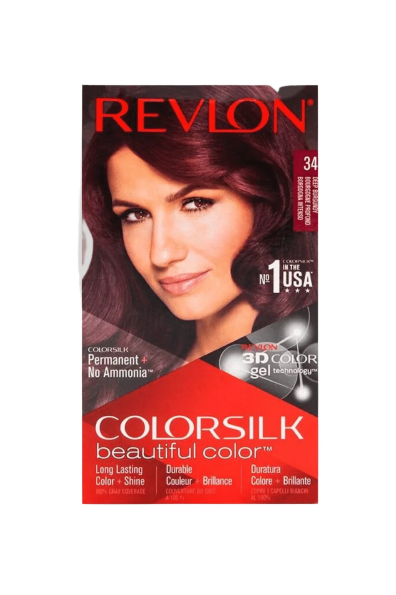 revlon hair color deep burgundy 34