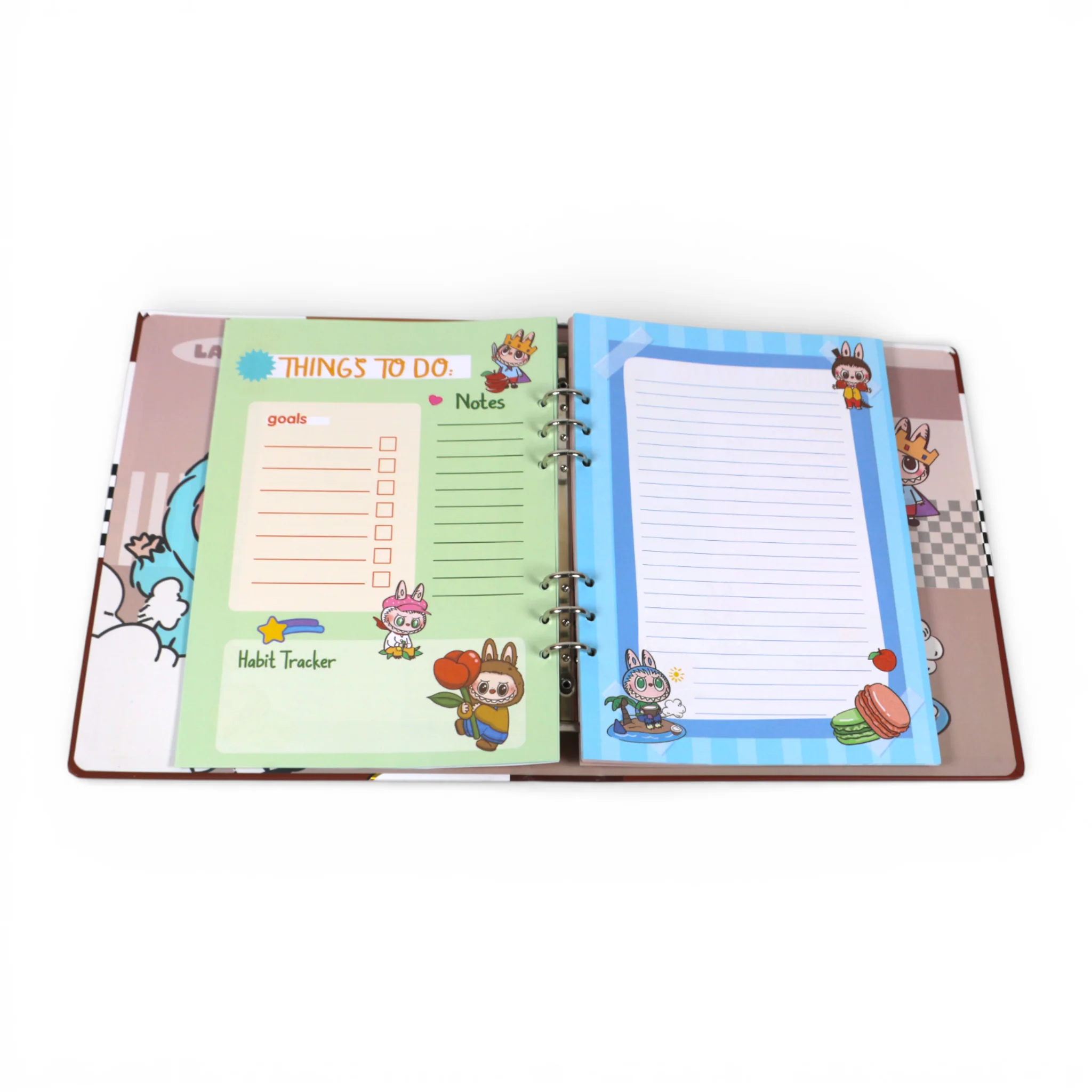 ring labubu note book hard case sc-6004 china - Image 2