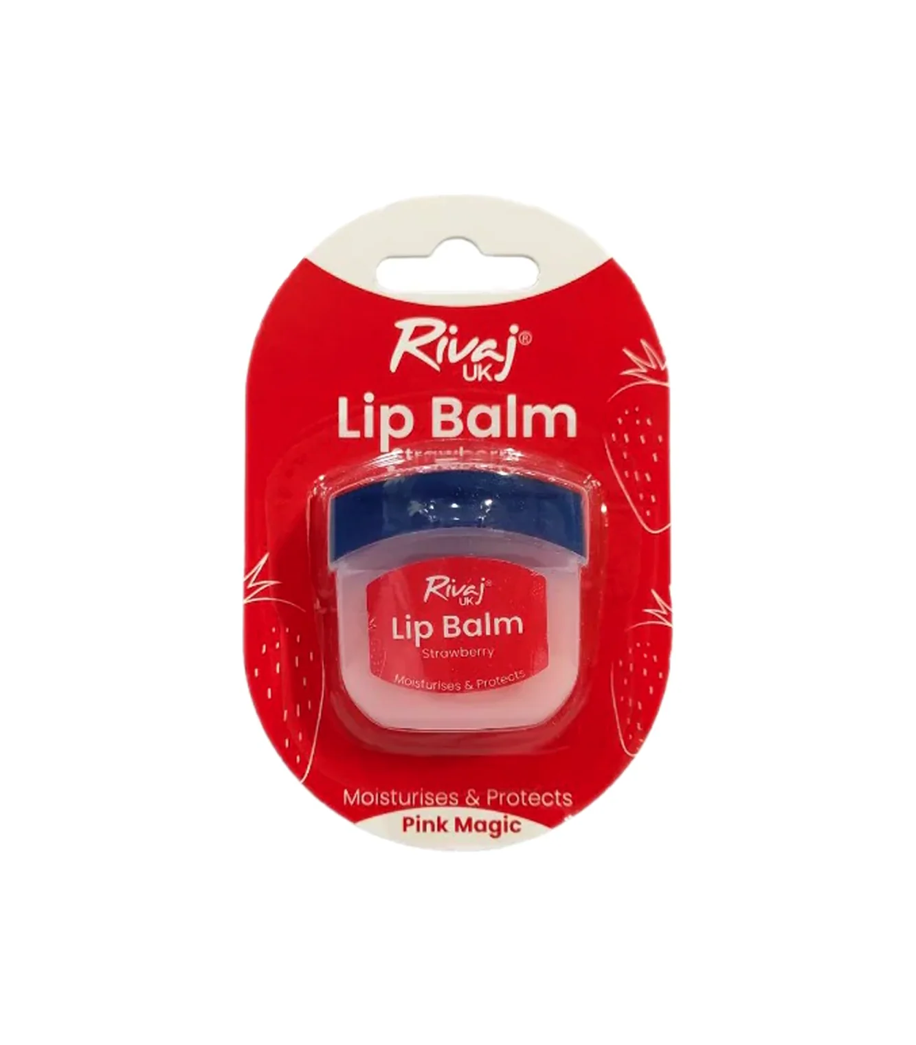 rivaj uk lip balm strawberry 8g - Image 2