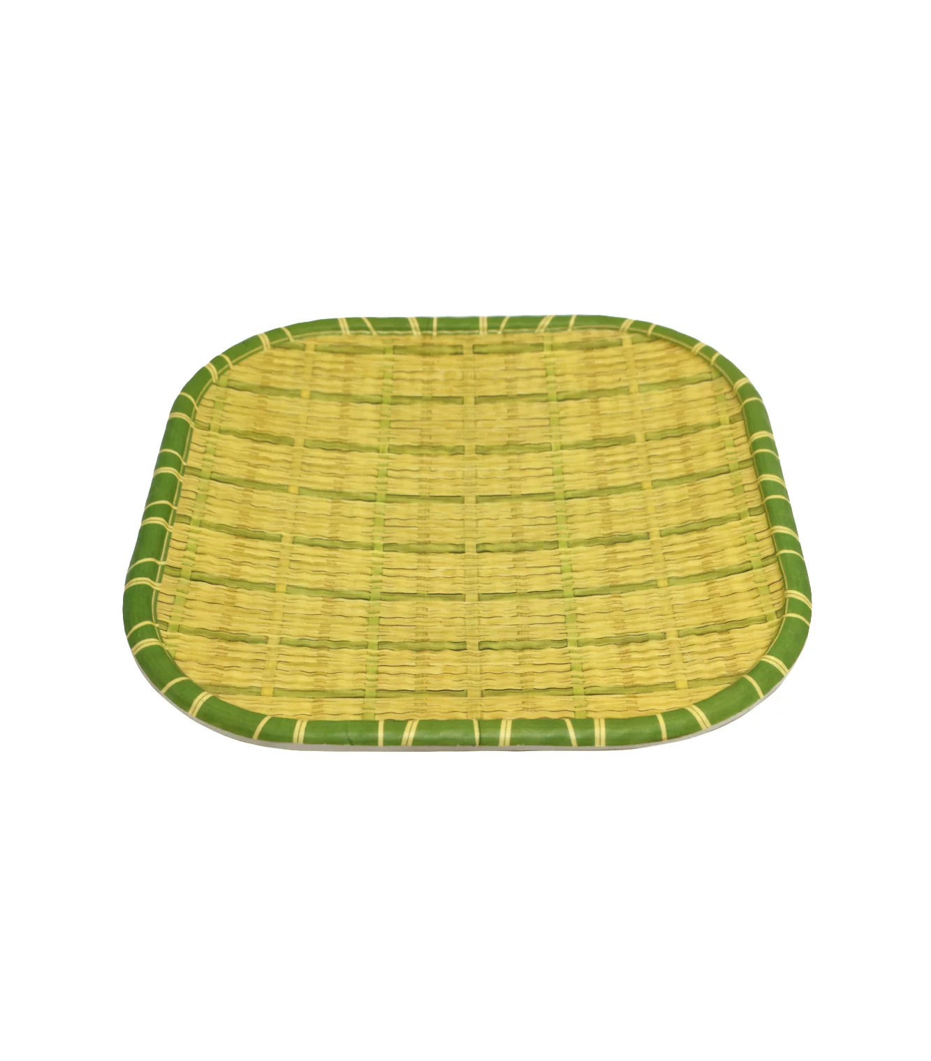 roti plate small square china 138-151 - Image 2