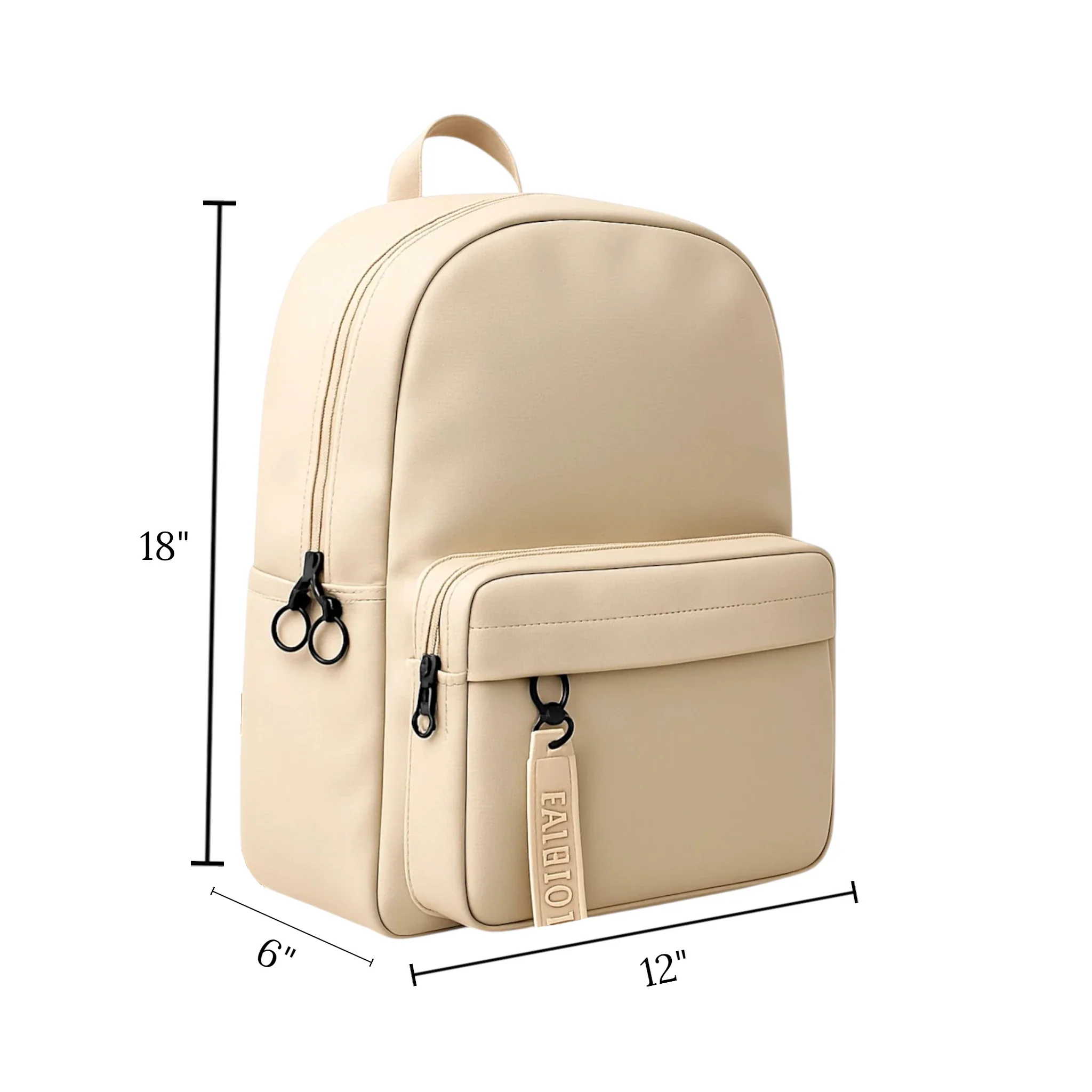 school bag khaki 18'' china 2599 - Image 2