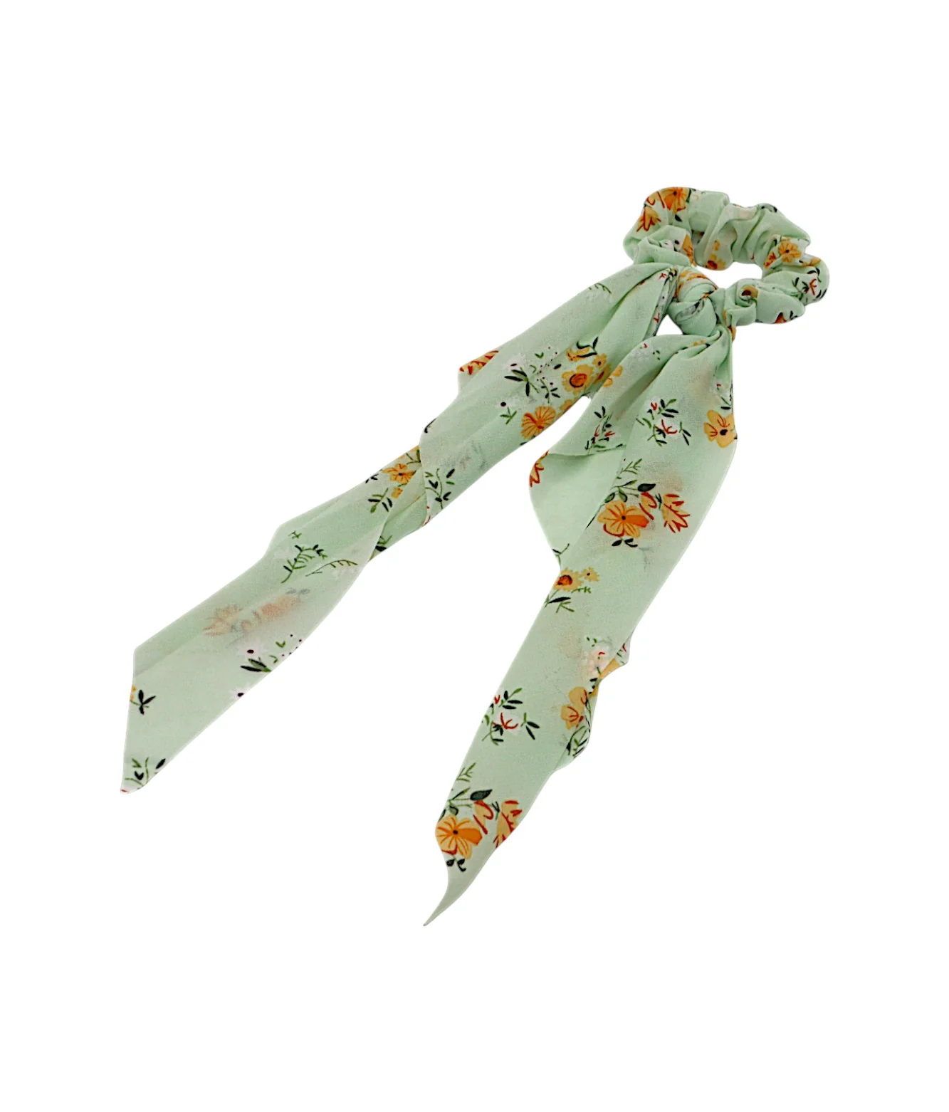 hair tie silk mix color - Image 3