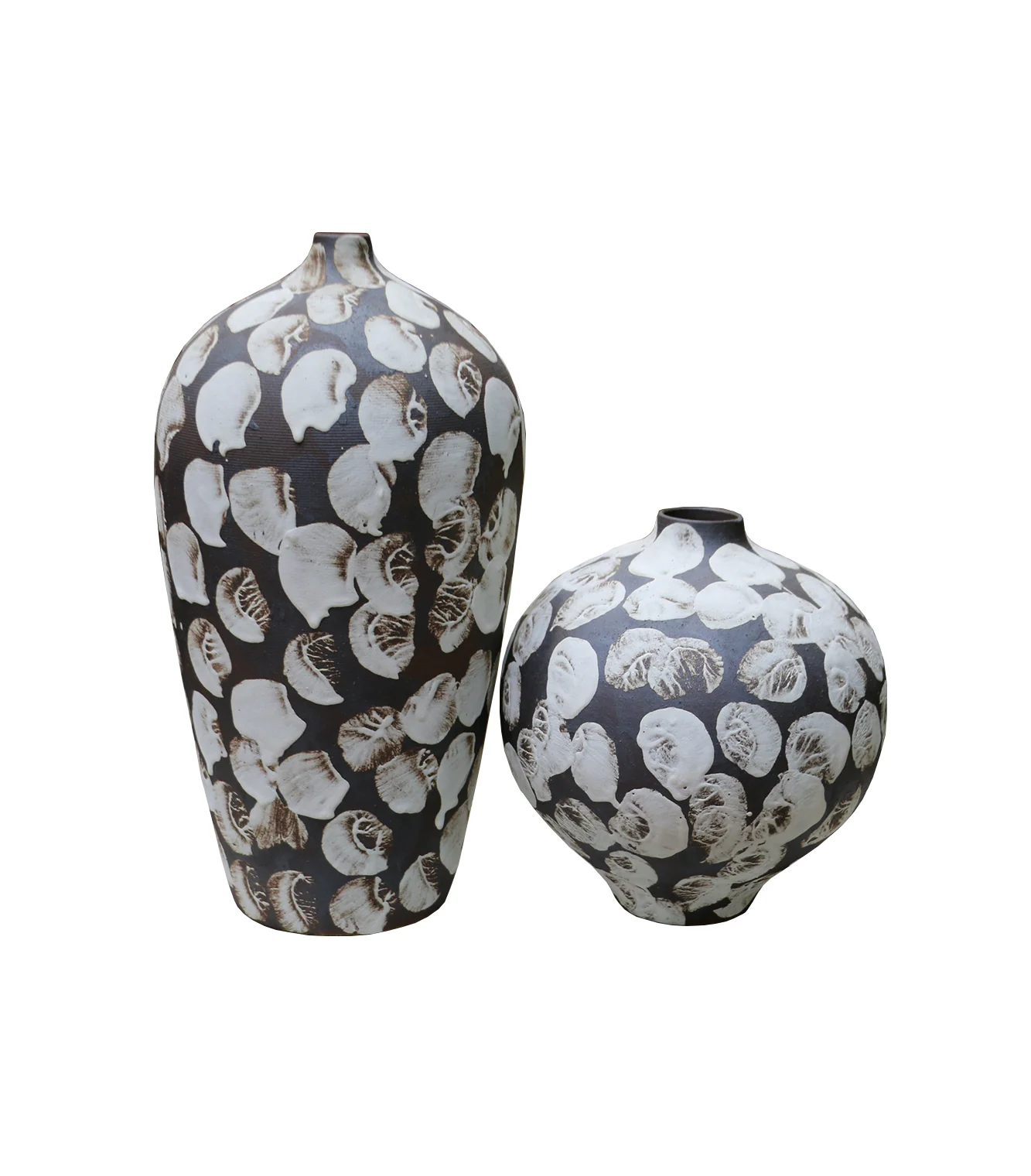 shell print vase large china 1718-2 - Image 2