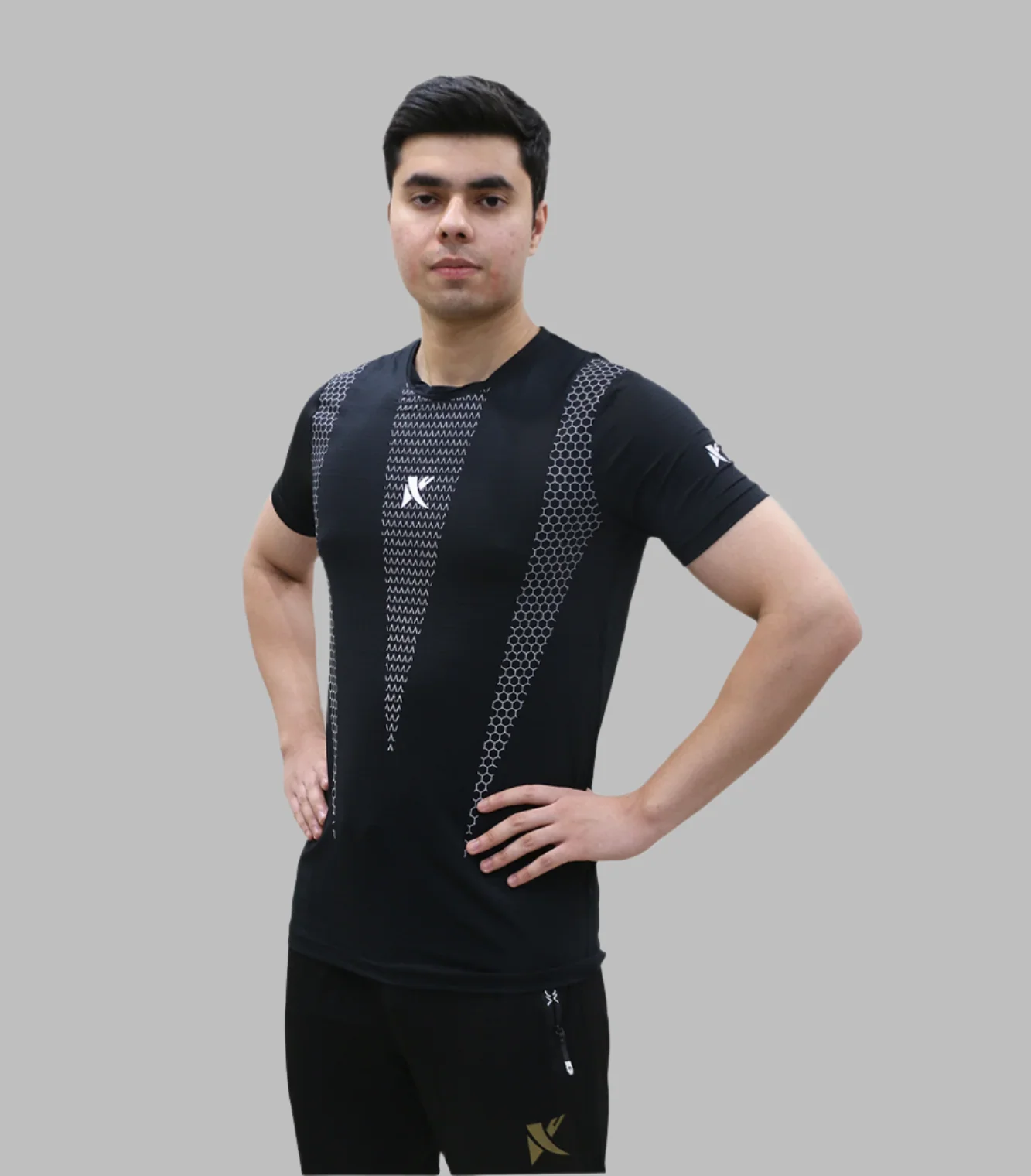 shirt half sleeves k box black 9002 - Image 2