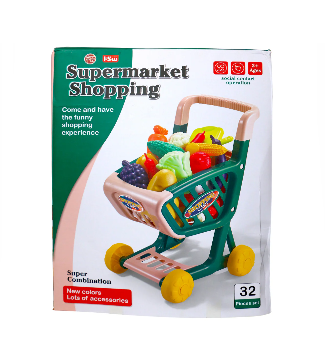 shopping supermarket 32pc k-211 - Image 2