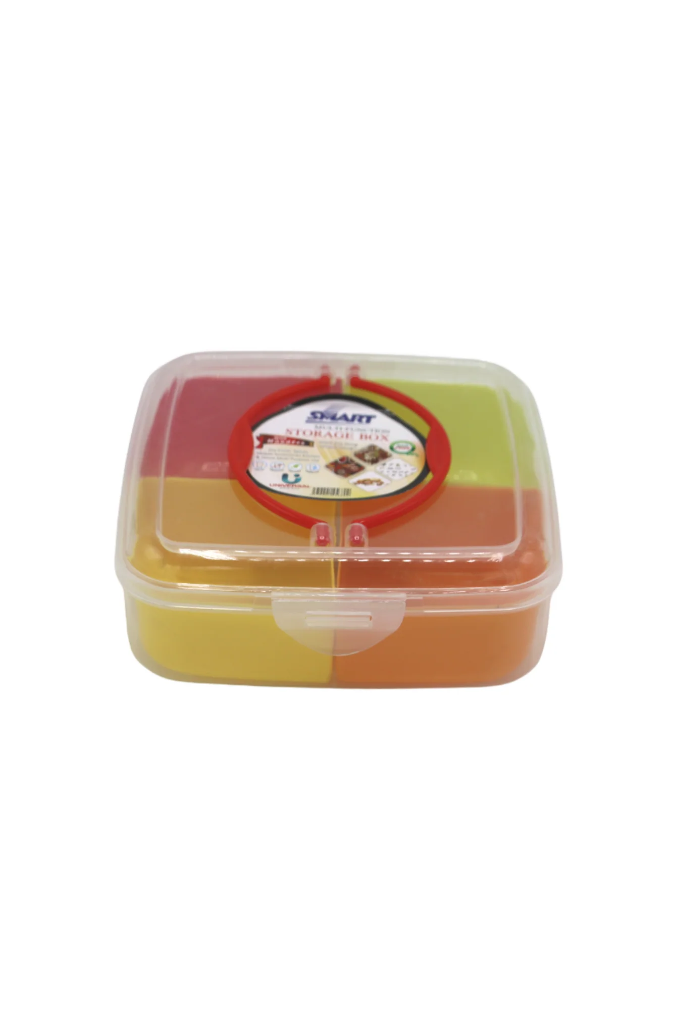 plastic spice box 4 parts square pak - Image 2