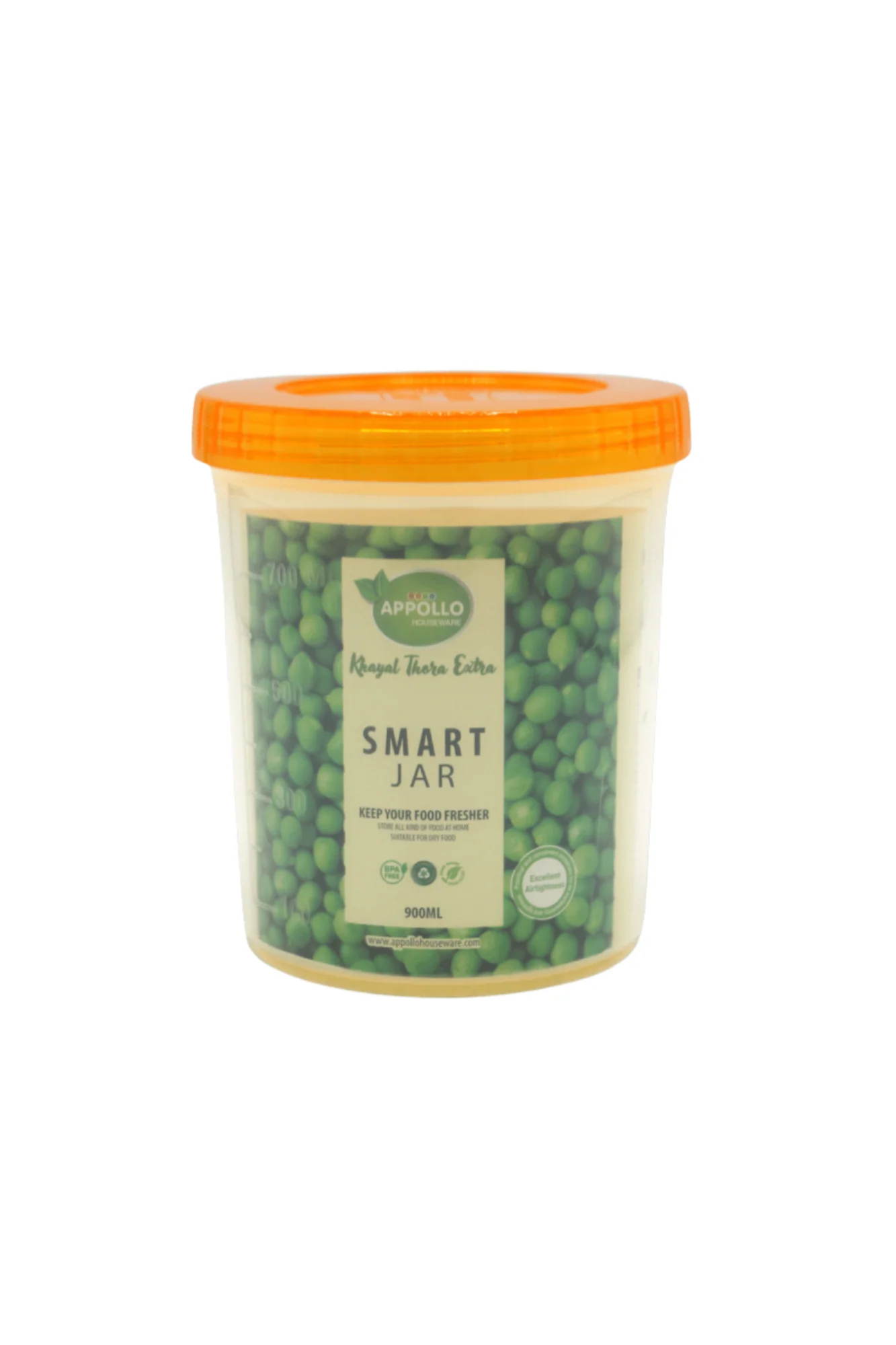 plastic smart jar large 900ml pak - Image 4