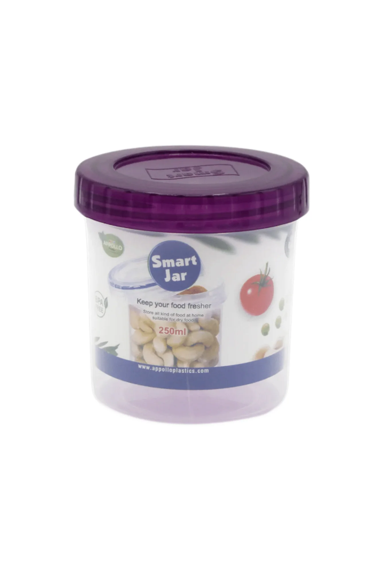 plastic smart jar small 250ml pak - Image 2