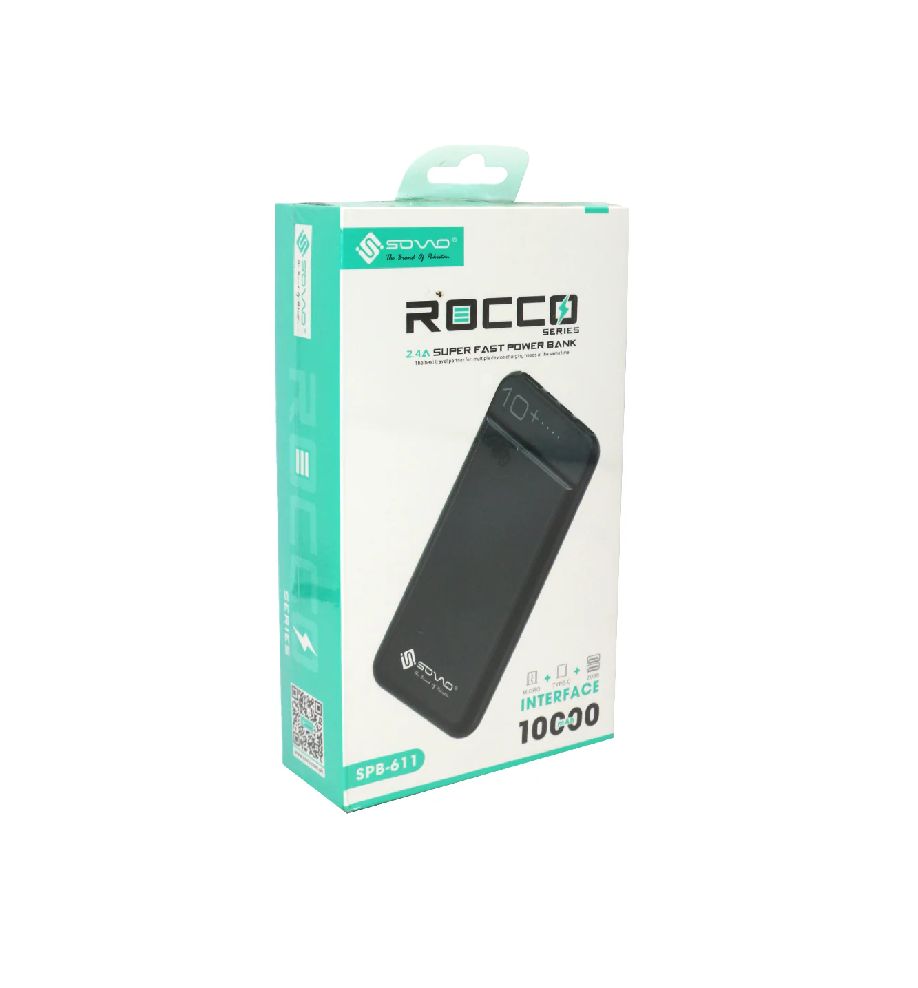 sovo power bank spb 611 10000mah - Image 2