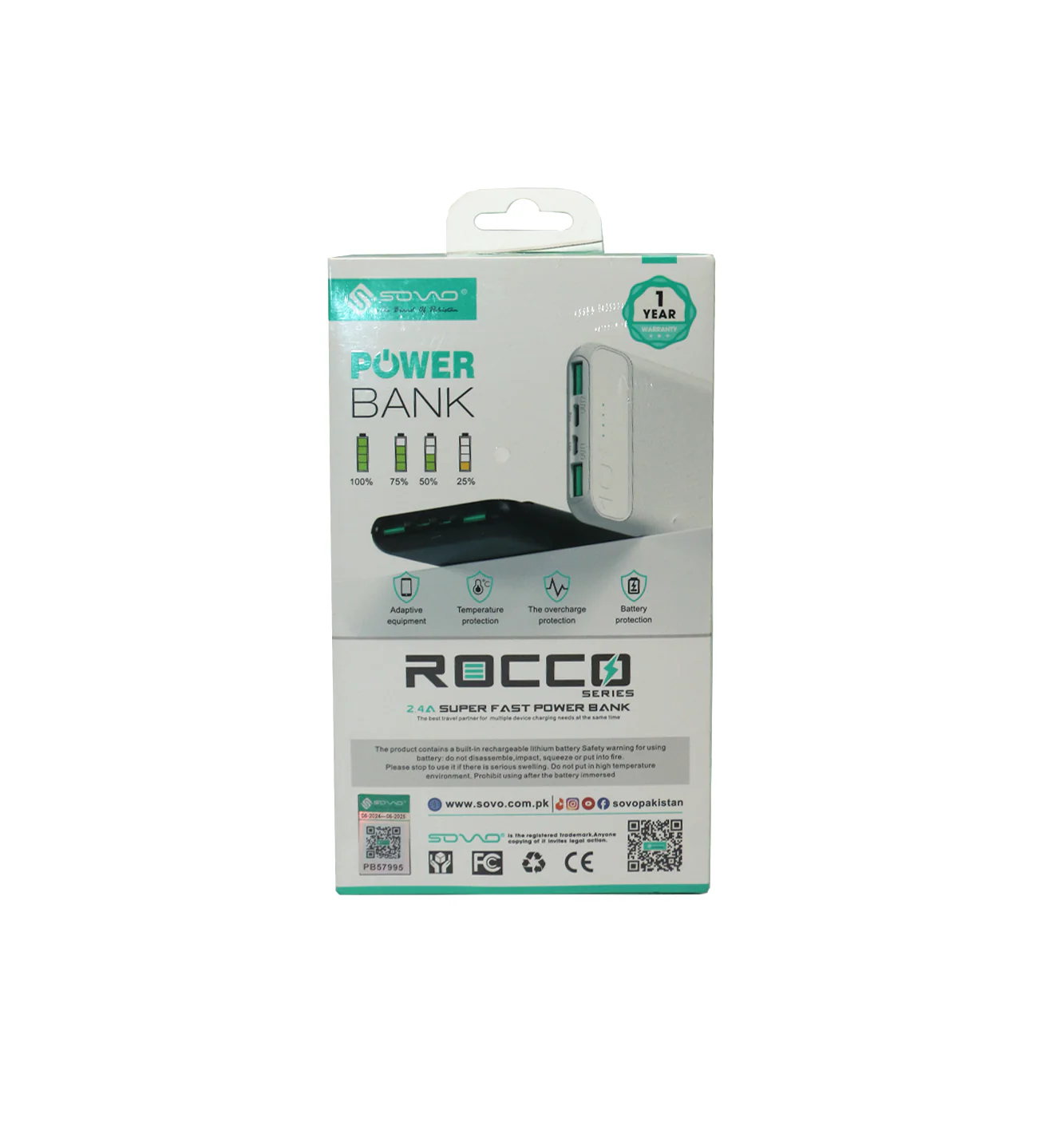 sovo power bank spb 611 10000mah - Image 3
