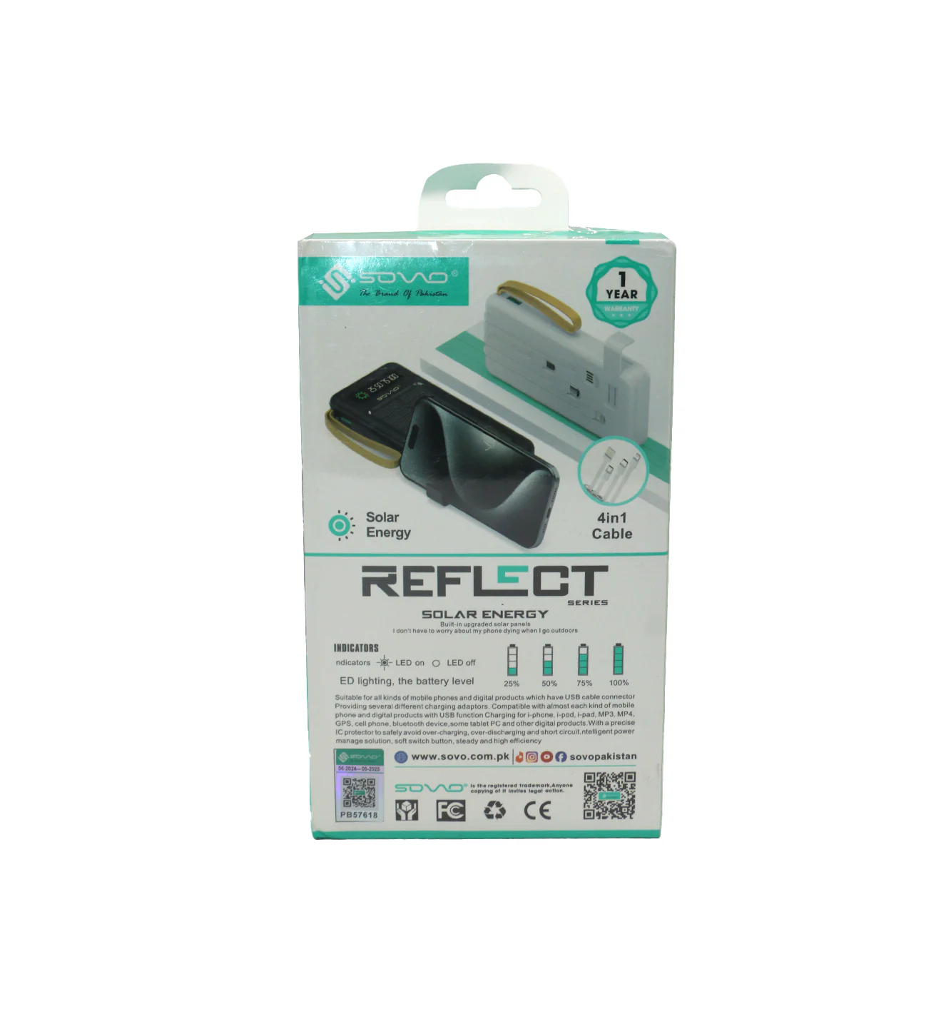 sovo power bank spb 601 10000mah - Image 3