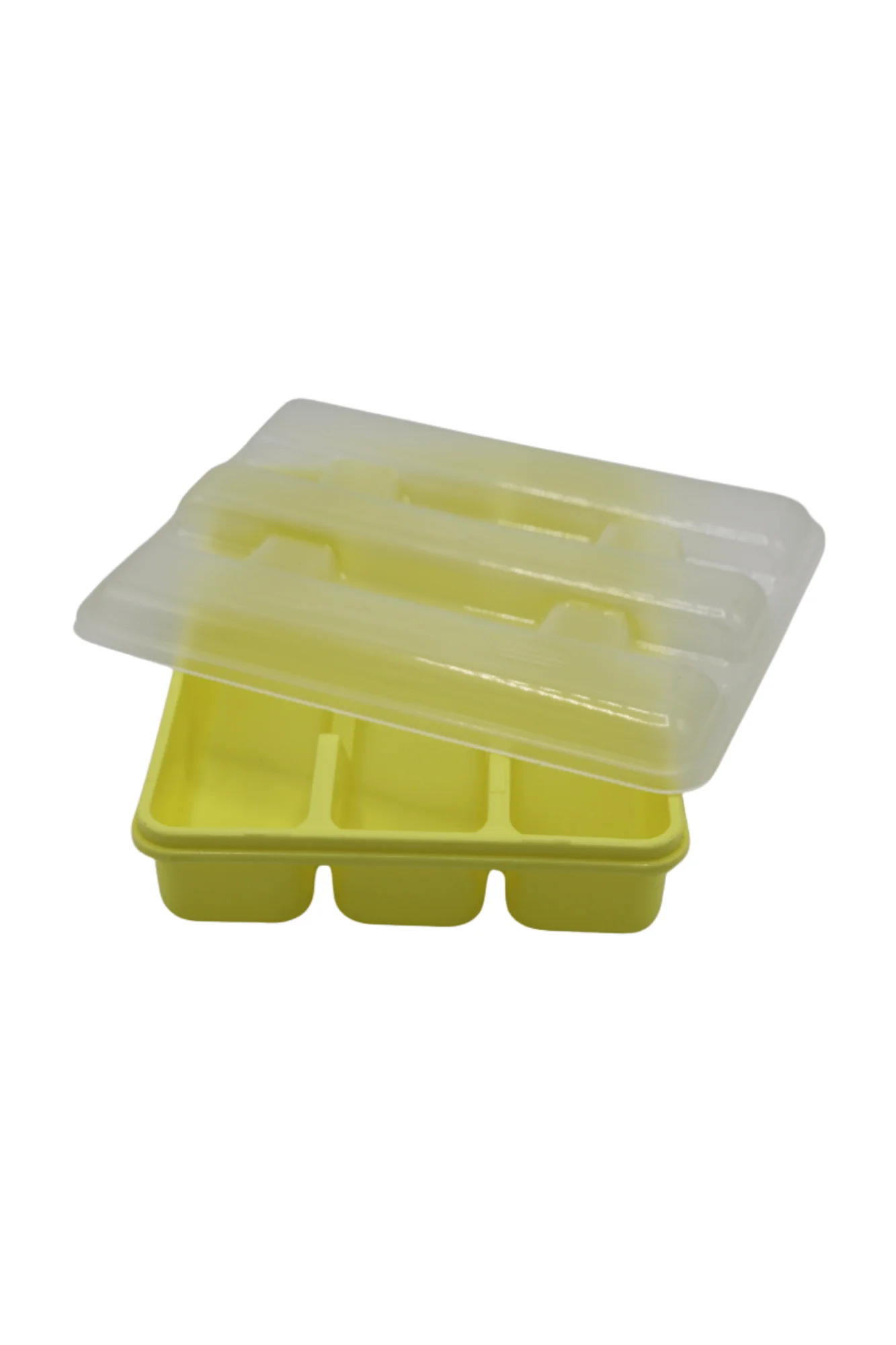 homeket plastic spoon box & lid 3sec pak - Image 2