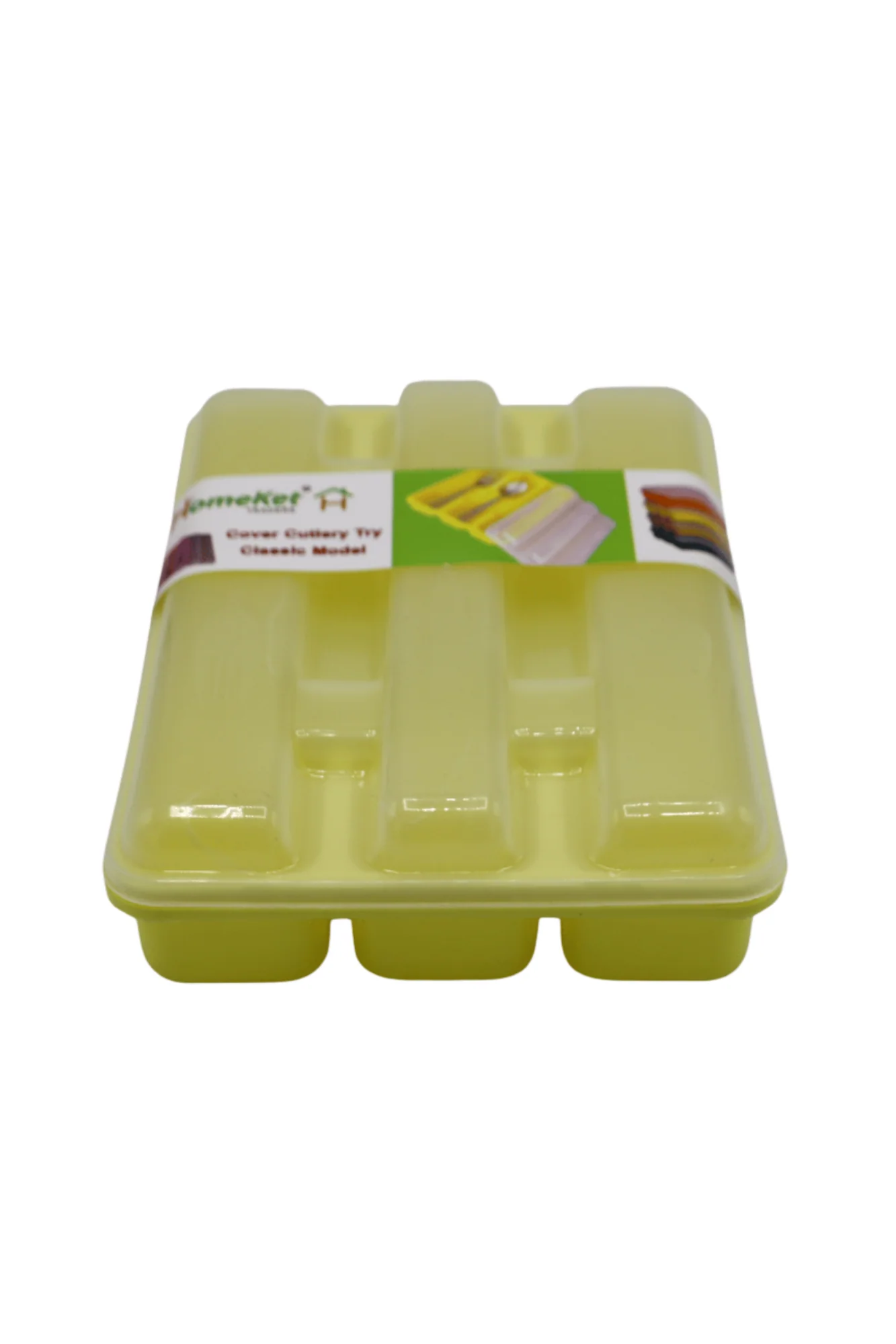 homeket plastic spoon box & lid 3sec pak - Image 3