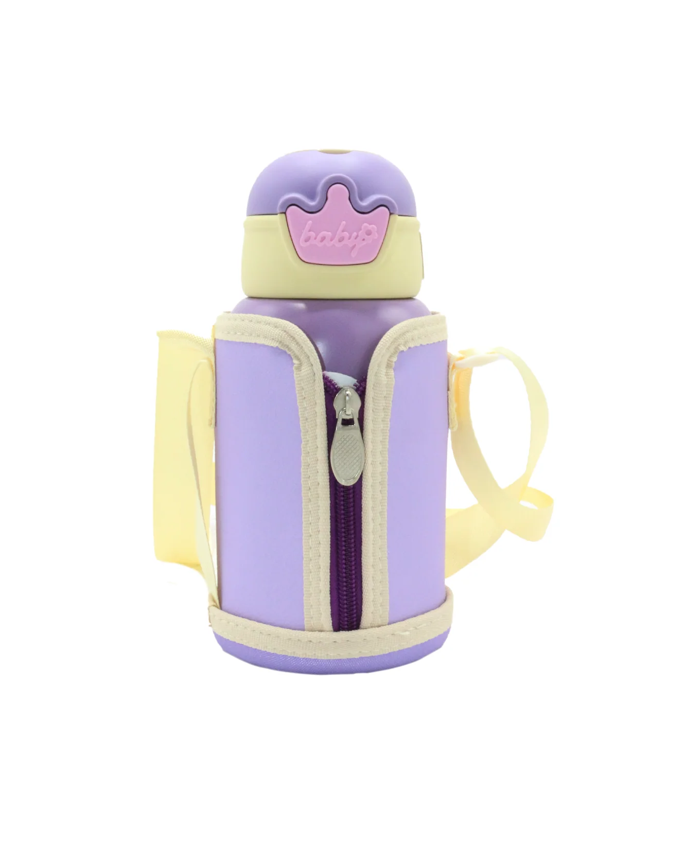 ss hot & cold bottle with pouch 480ml china - Image 2