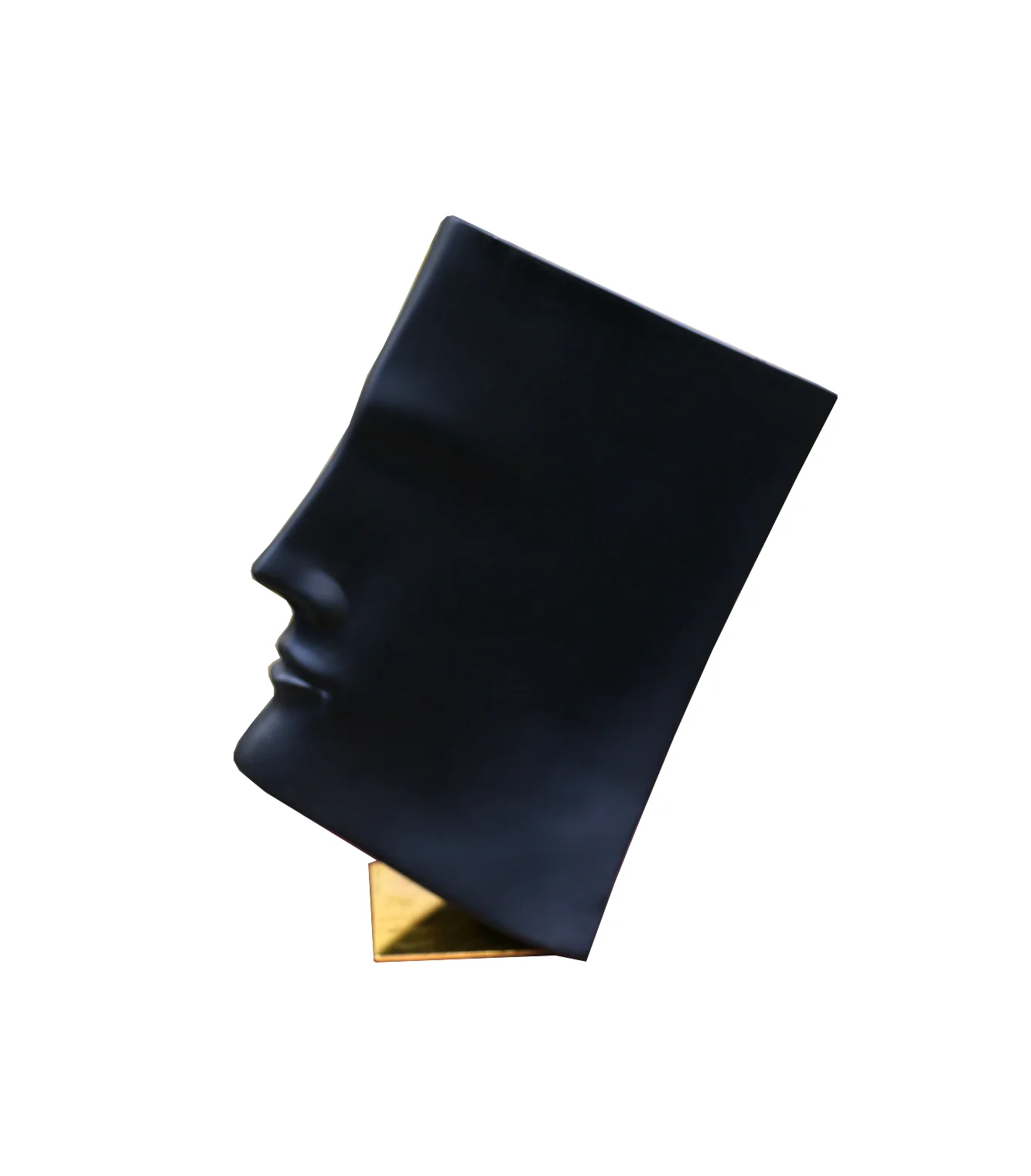 statue face & book china black 9000-132a - Image 2